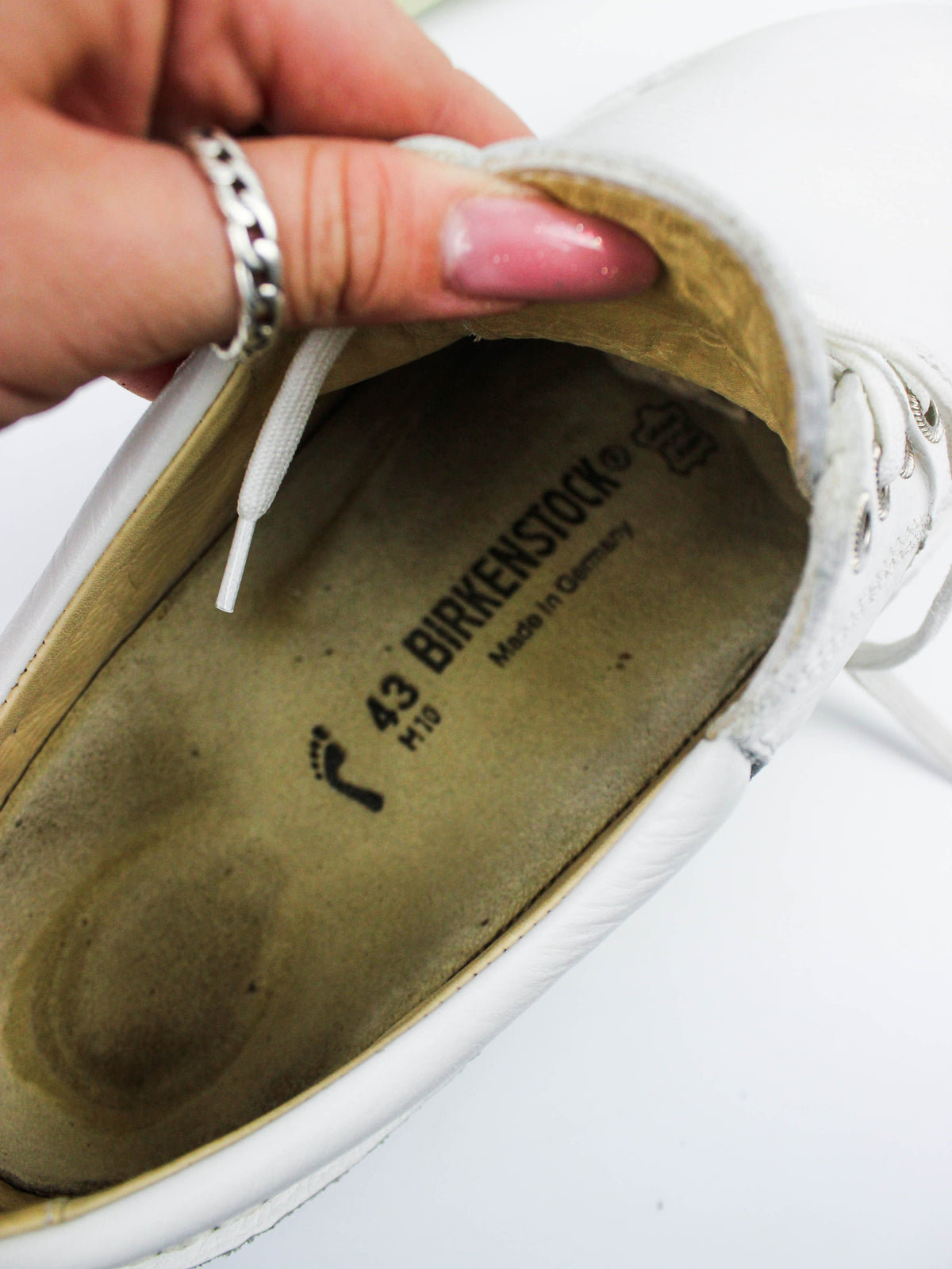 Birkenstock Utti Lace White