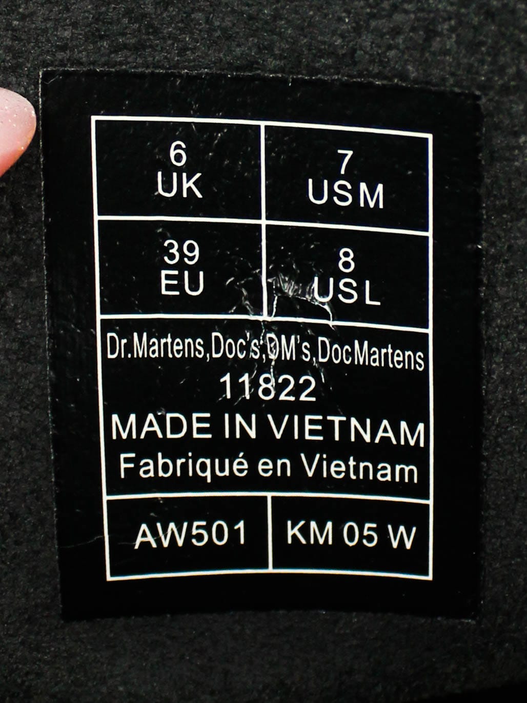 Dr. Martens 1460 Smooth Black