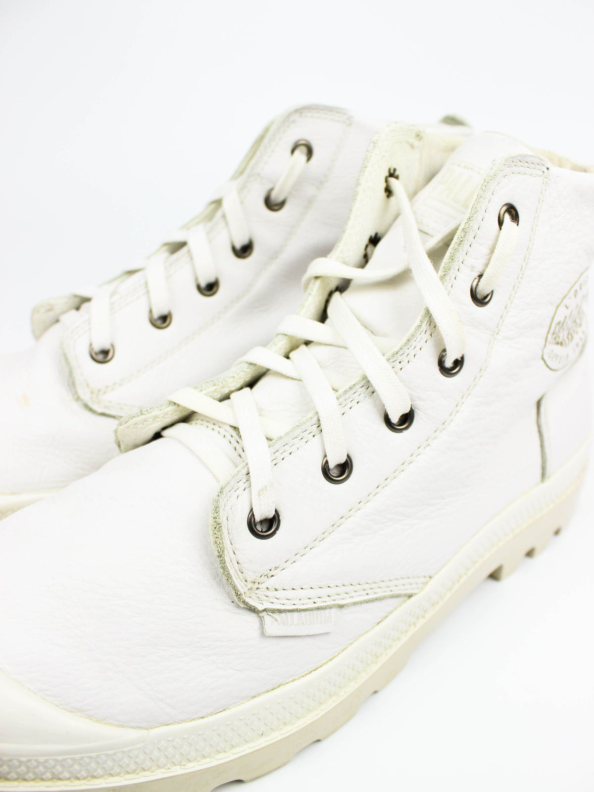 Palladium Pampa Hi Leather White