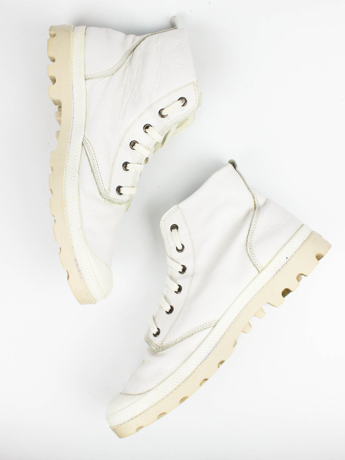 Palladium Pampa Hi Leather White