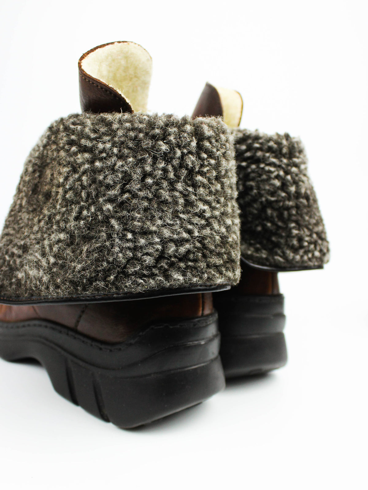 Rieker Brown Leather Winter Boots