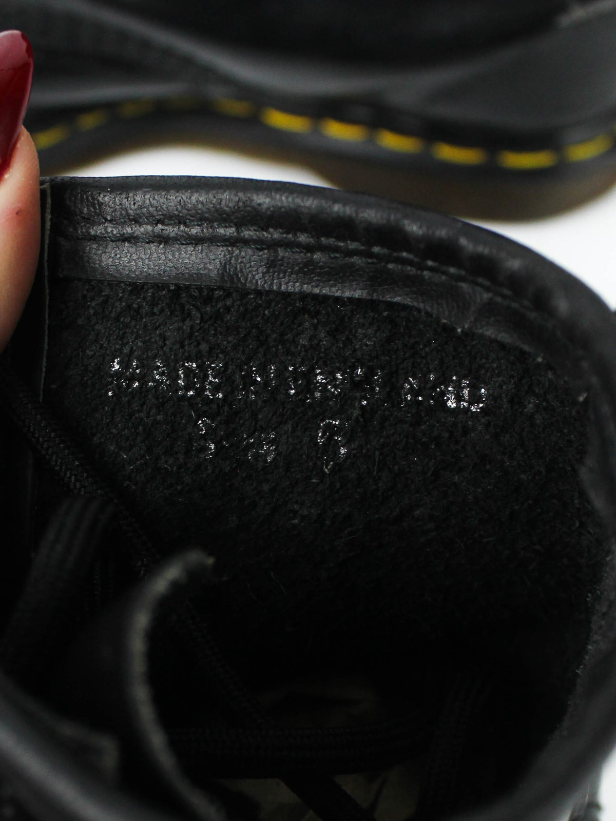 Dr. Martens 1460 Black Smooth Made in England