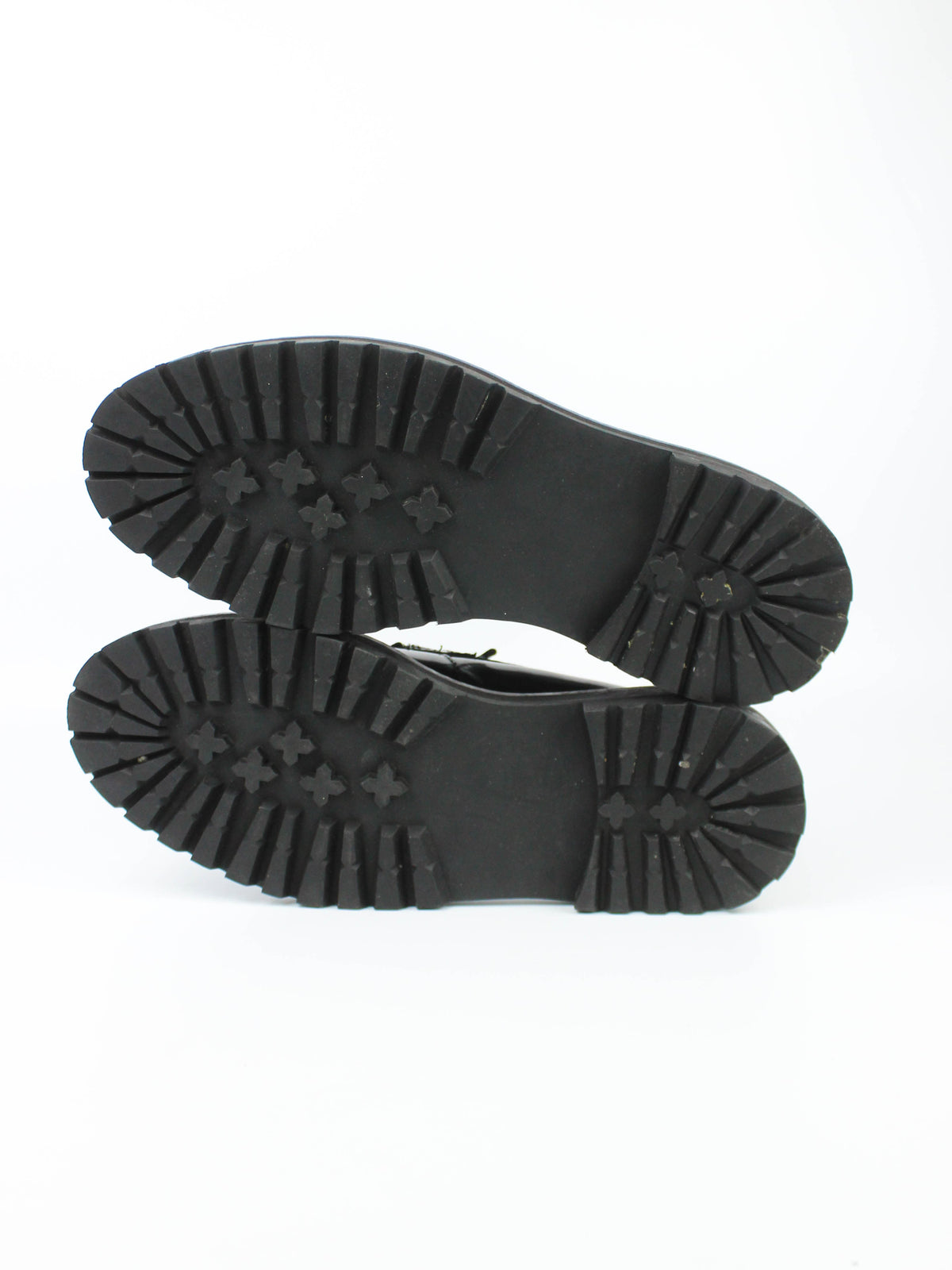 ASOS Black Leather-Look Tassel Loafers