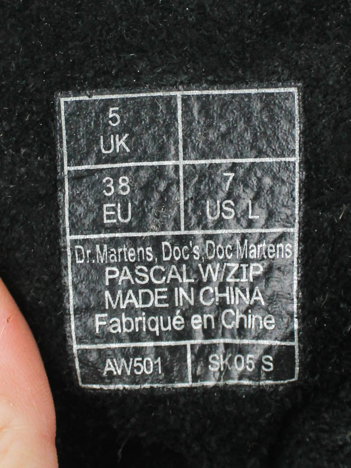 Dr. Martens 1460 Pascal W/Zips