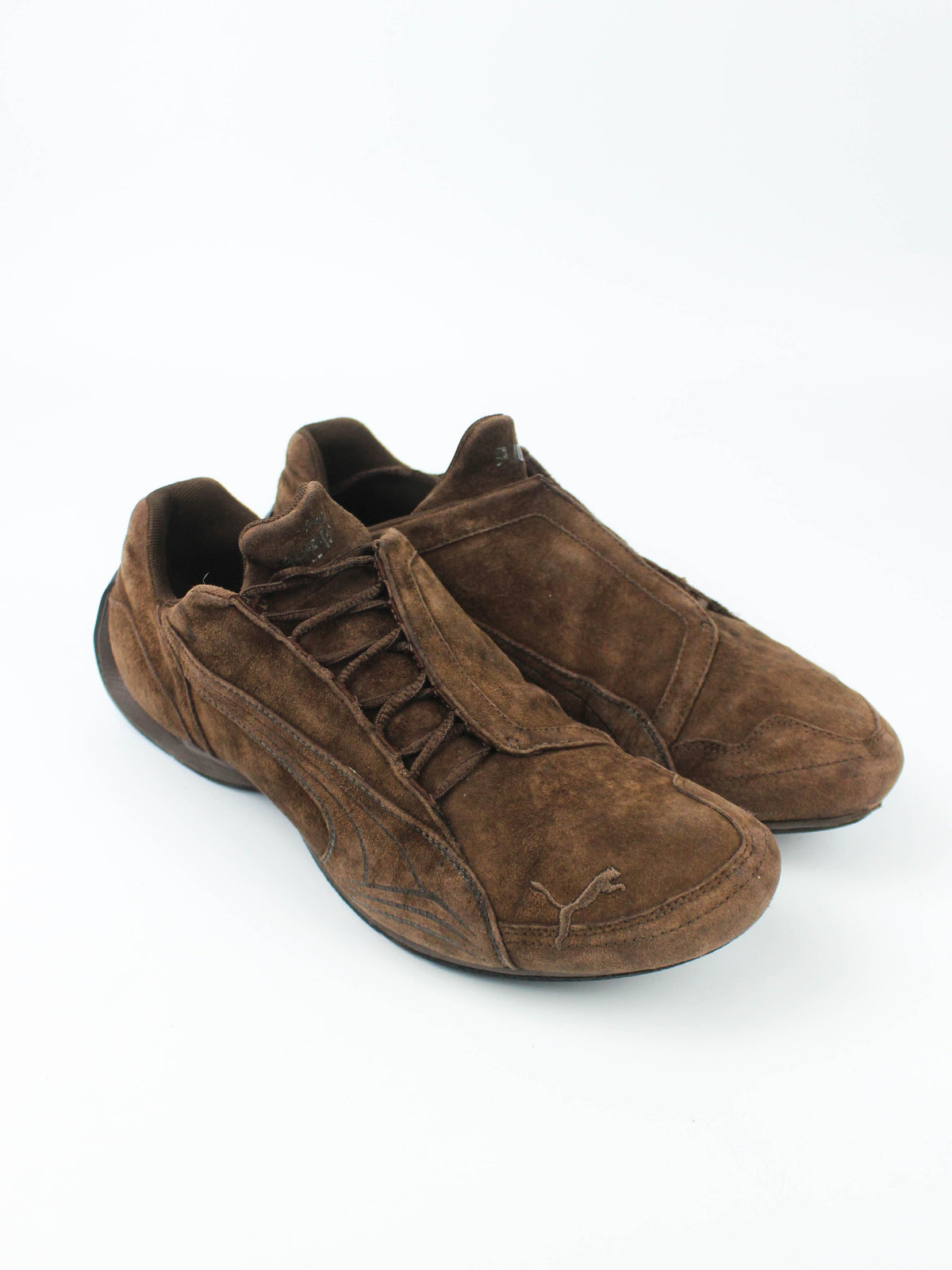 Puma Brown Suede Vintage Sneakers