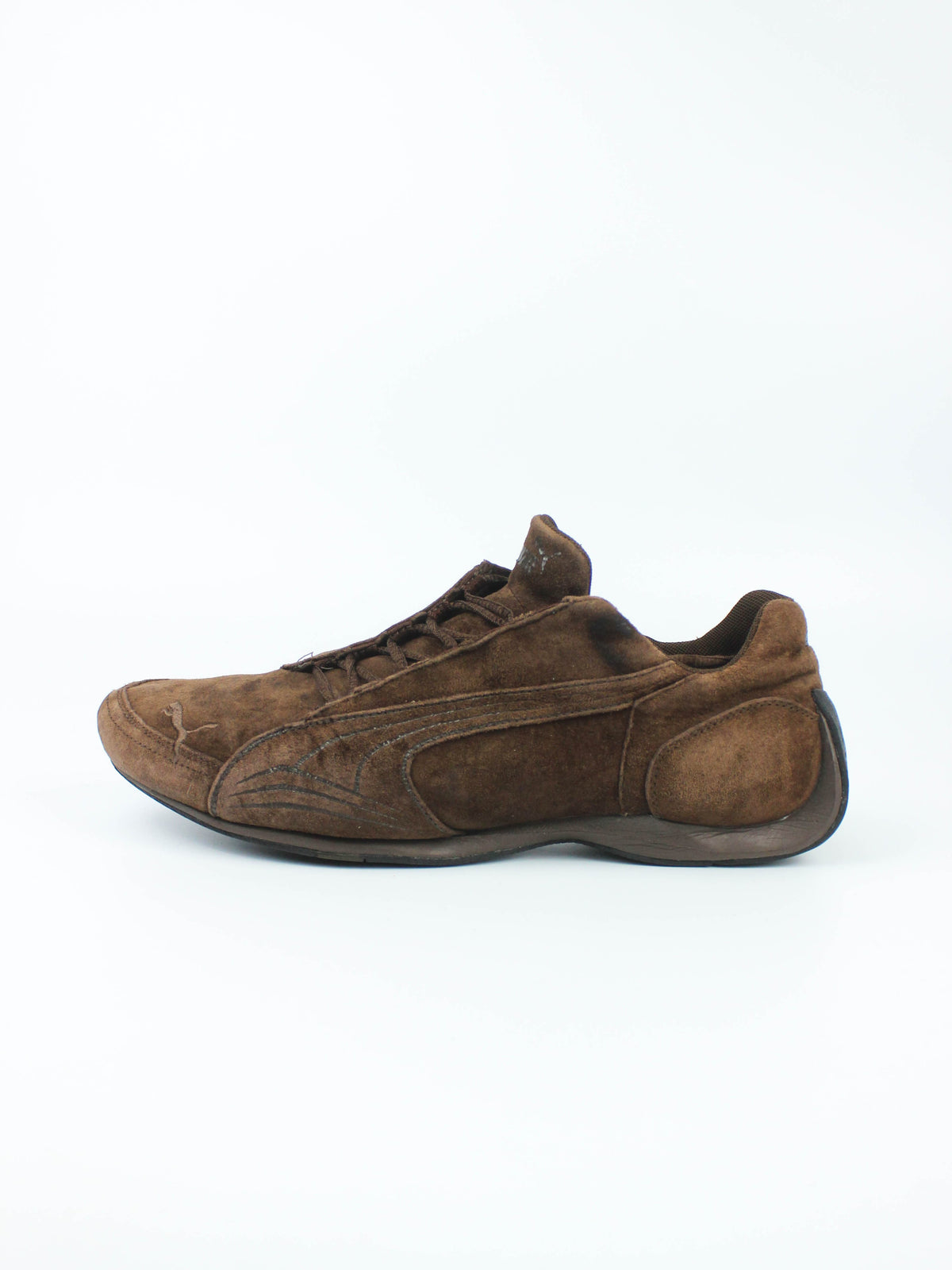 Puma Brown Suede Vintage Sneakers