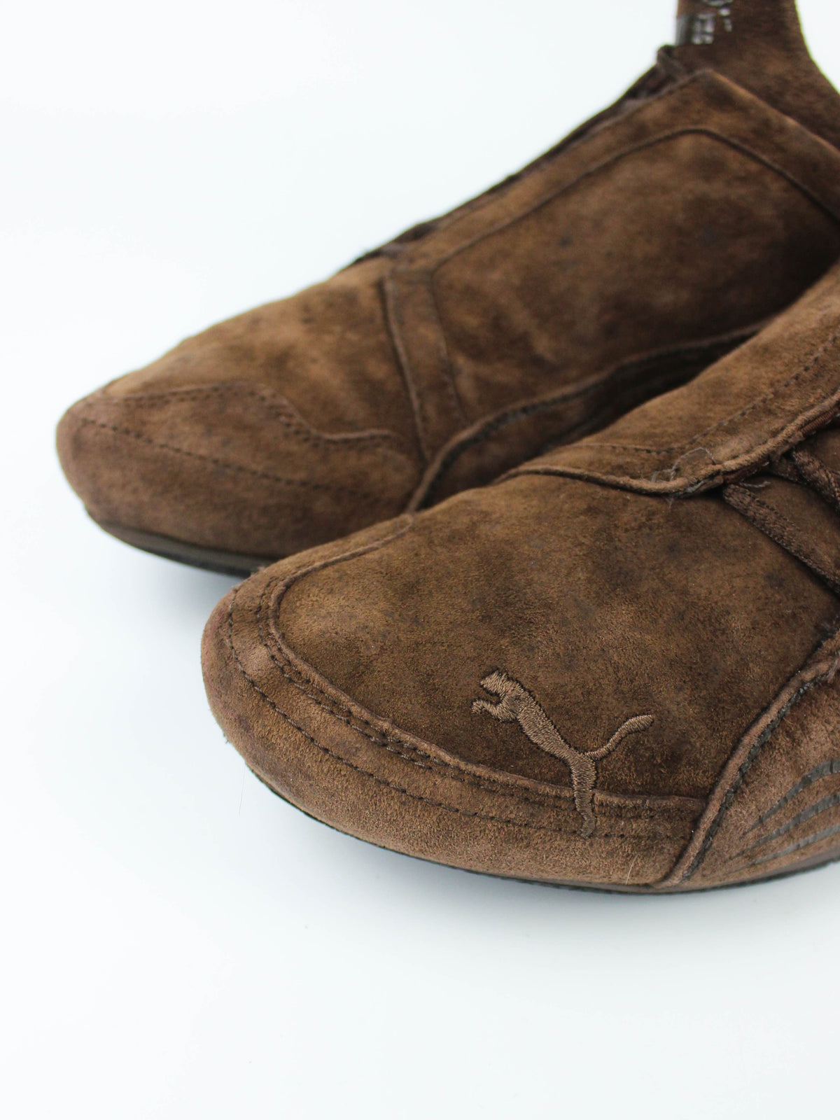Puma Brown Suede Vintage Sneakers