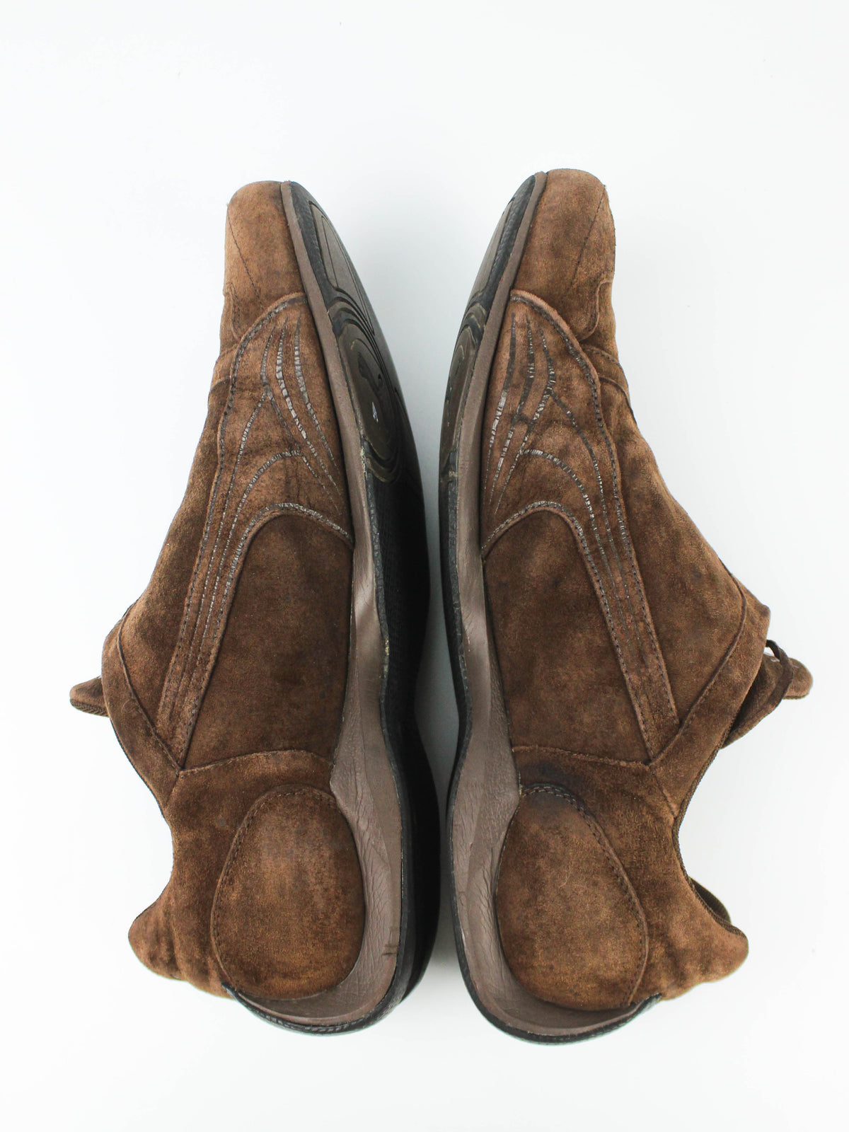 Puma Brown Suede Vintage Sneakers