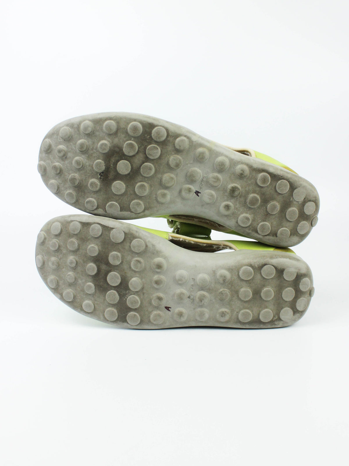 Vintage Green Ballet Sneakers