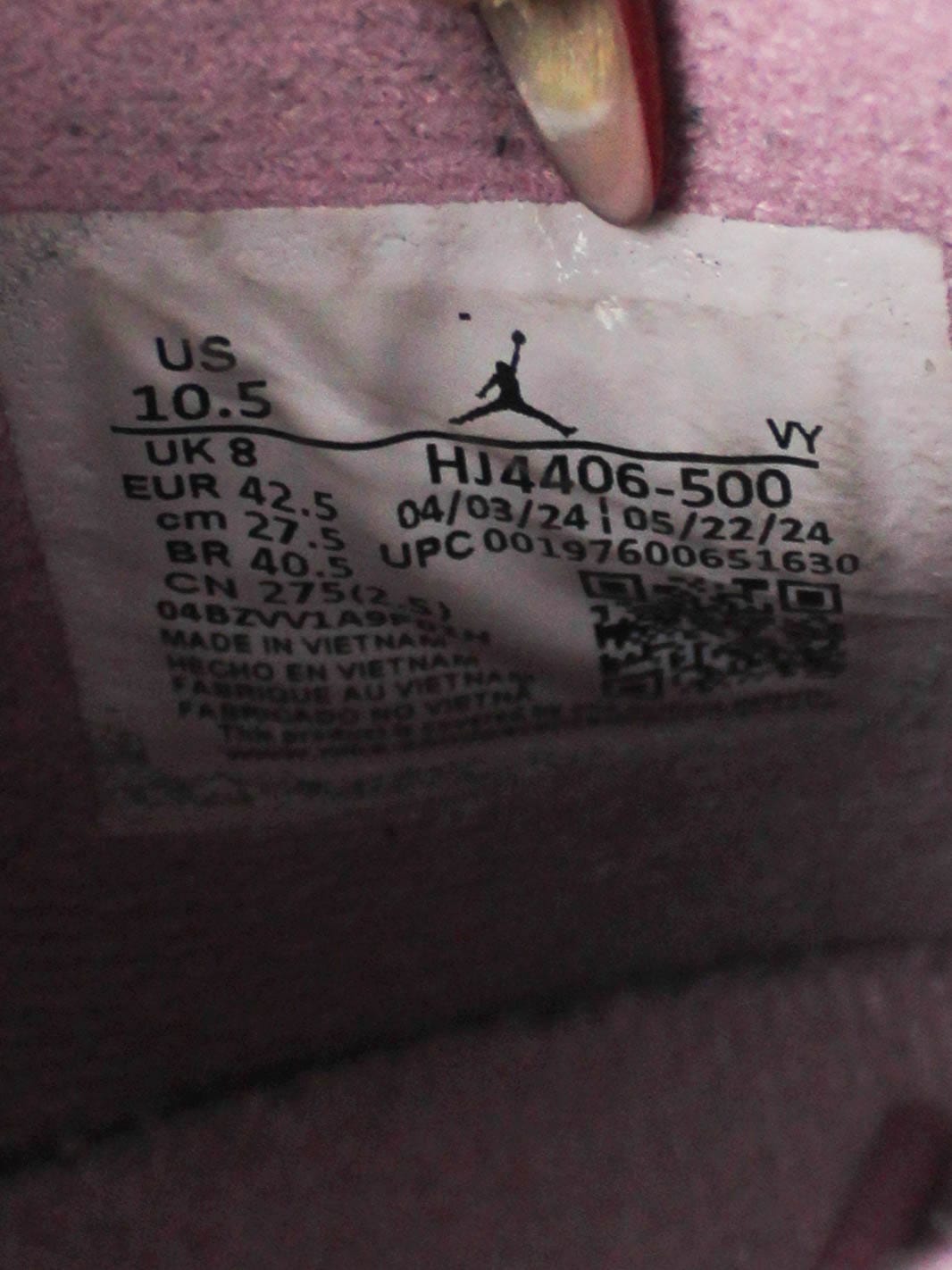 Nike Jordan Stadium 90 "Orchid"