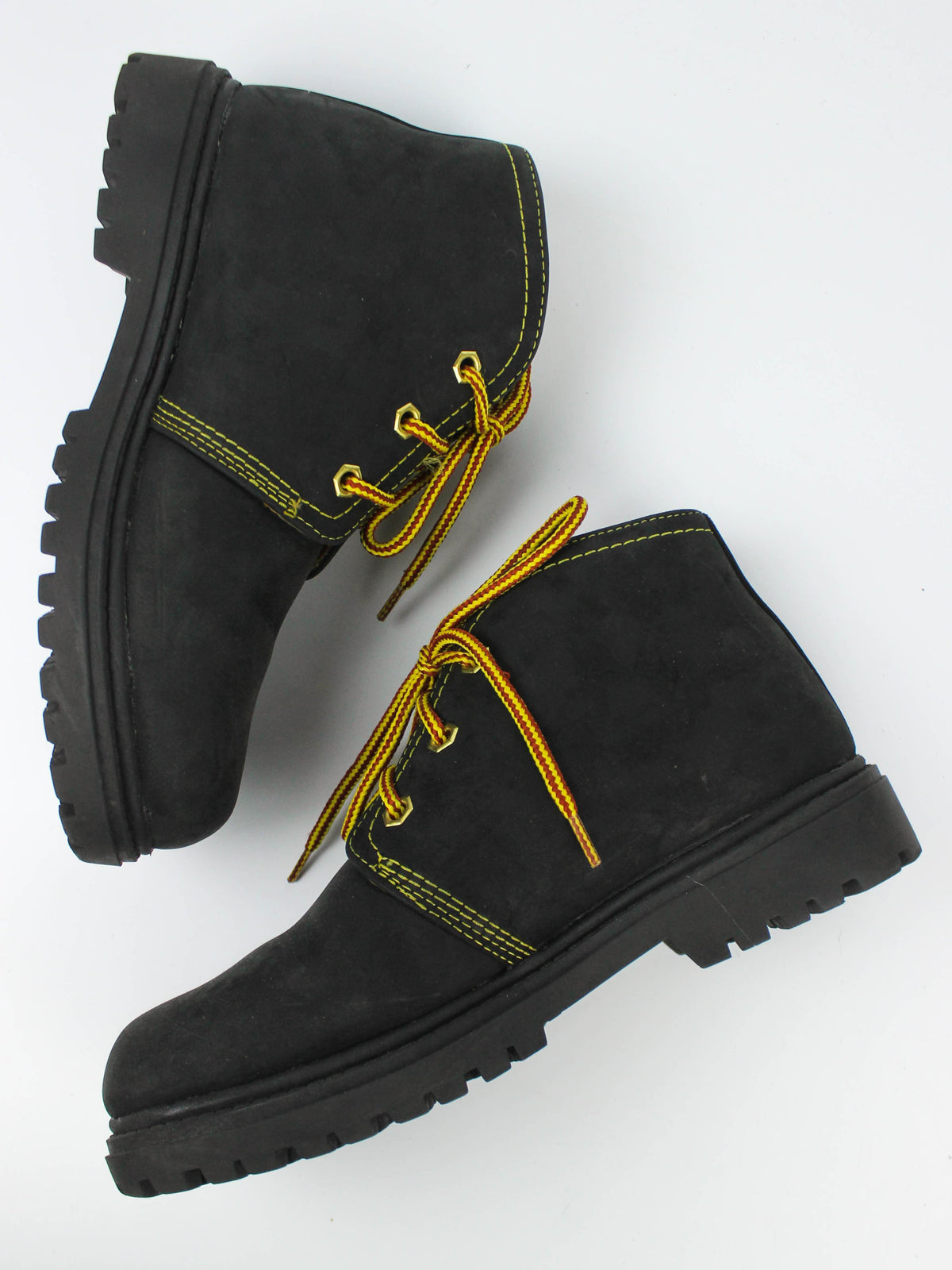 Dockers Black Suede Hiking Boots