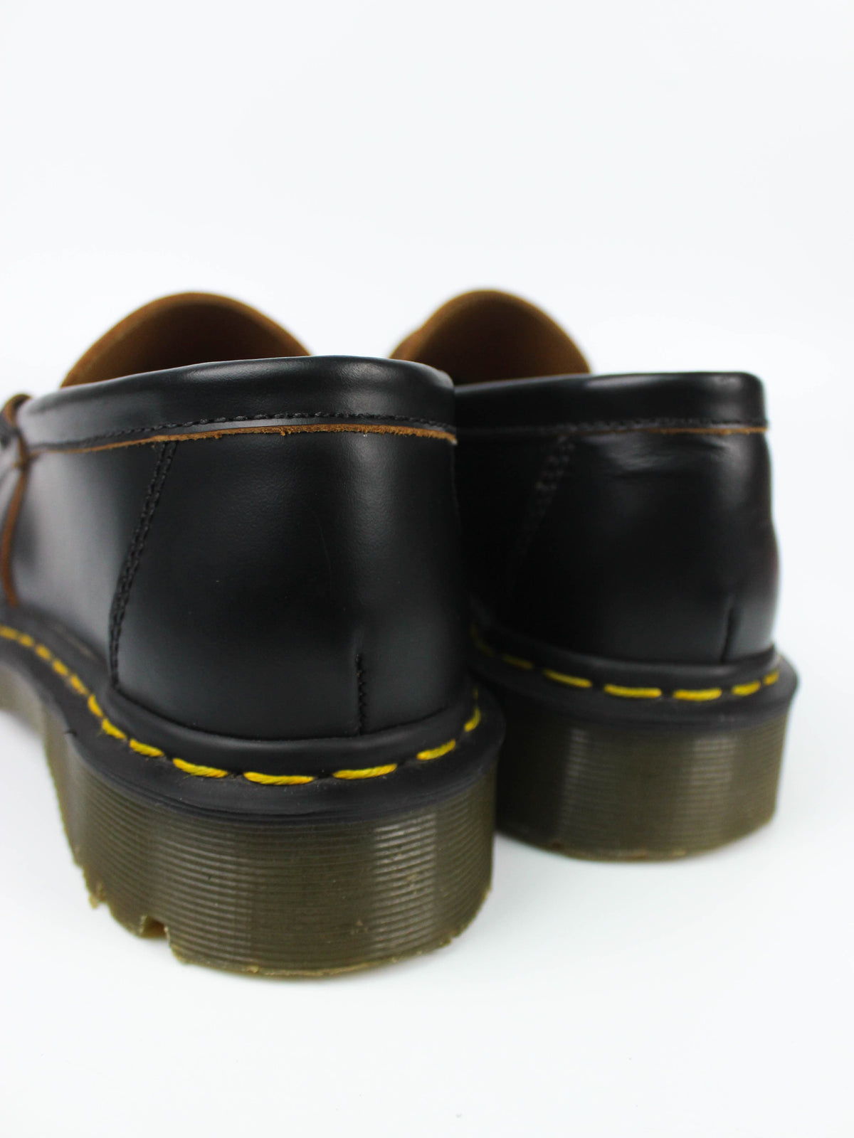 Dr. Martens Black Leather Penny Loafers Made in England