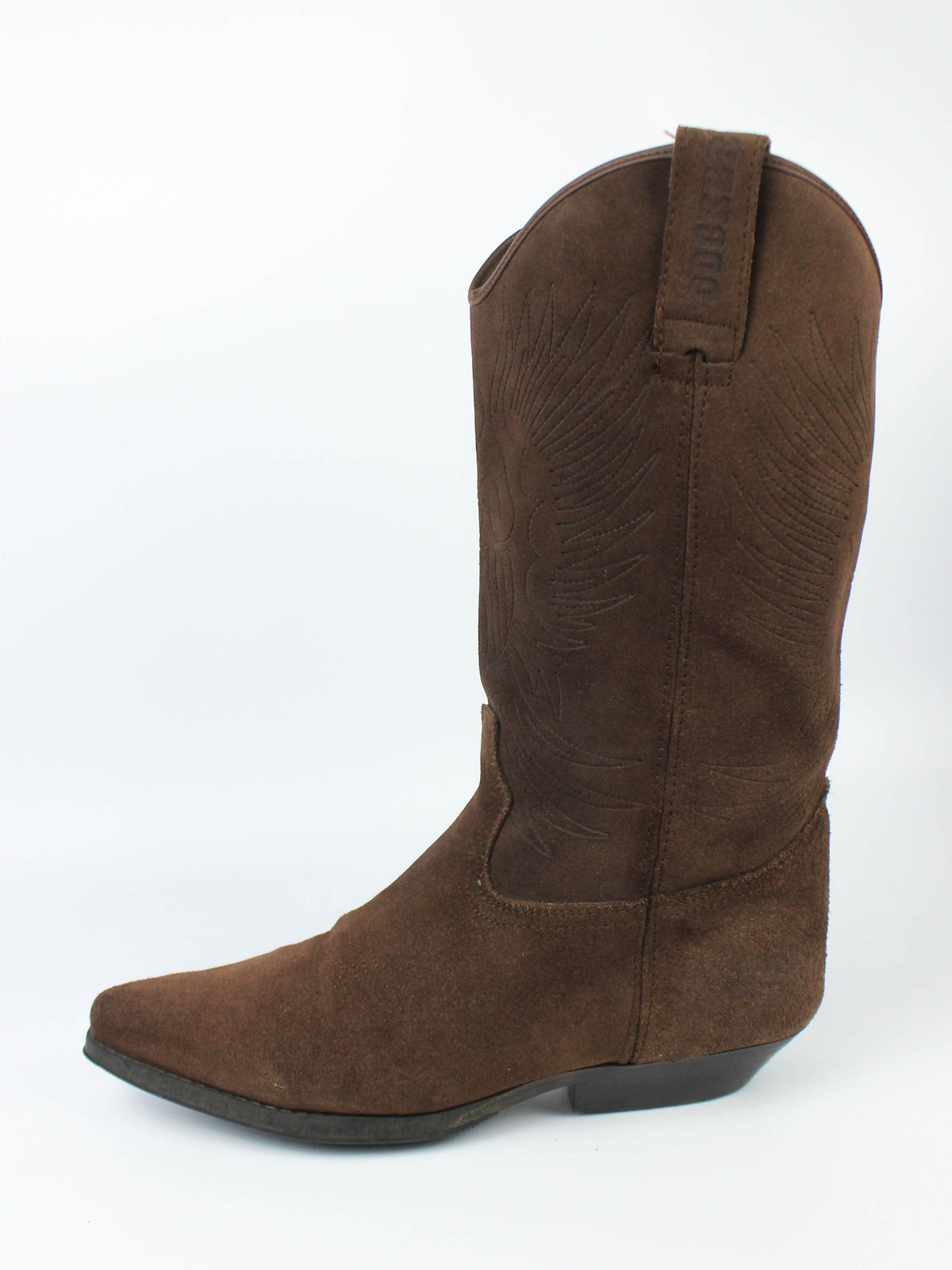 Dockers Brown Suede Tall Riding Boots