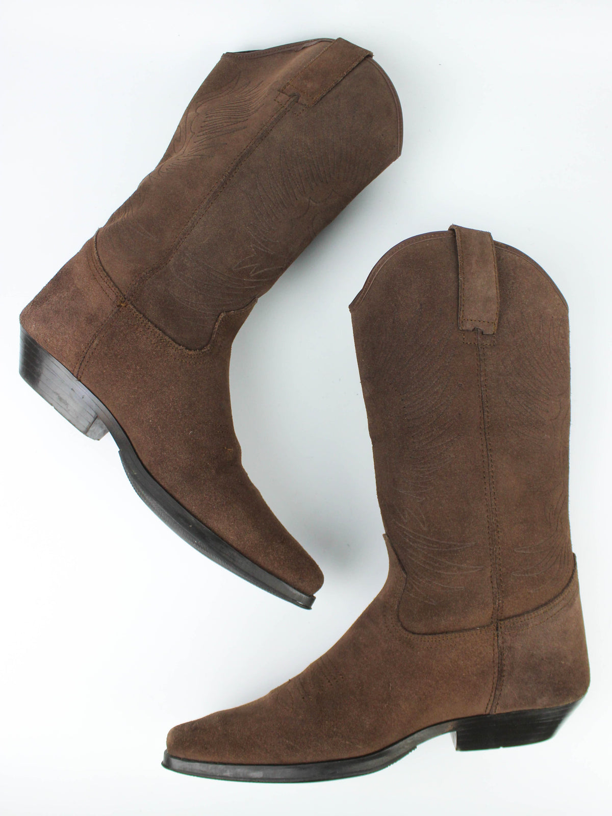 Dockers Brown Suede Tall Riding Boots