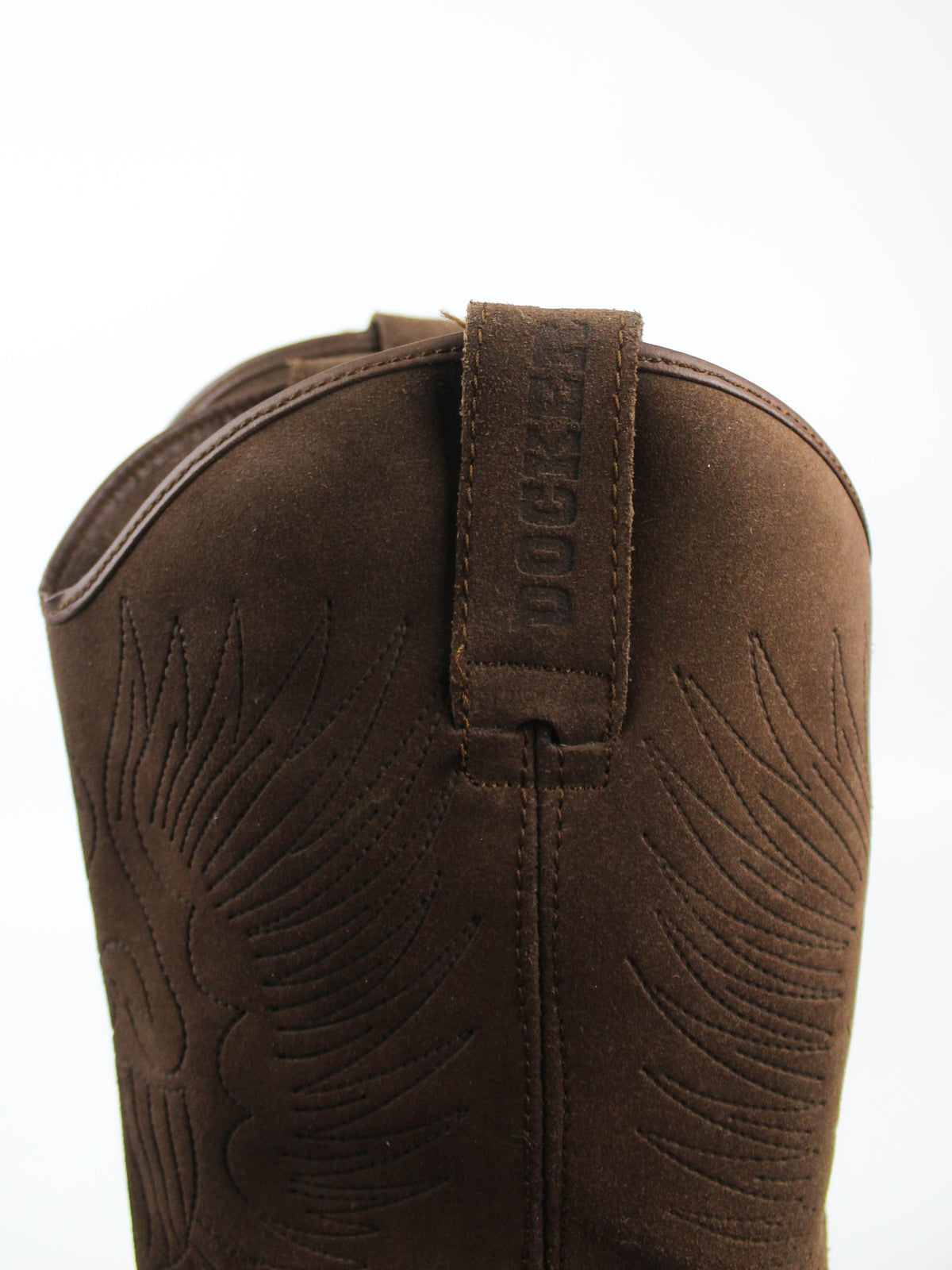 Dockers Brown Suede Tall Riding Boots