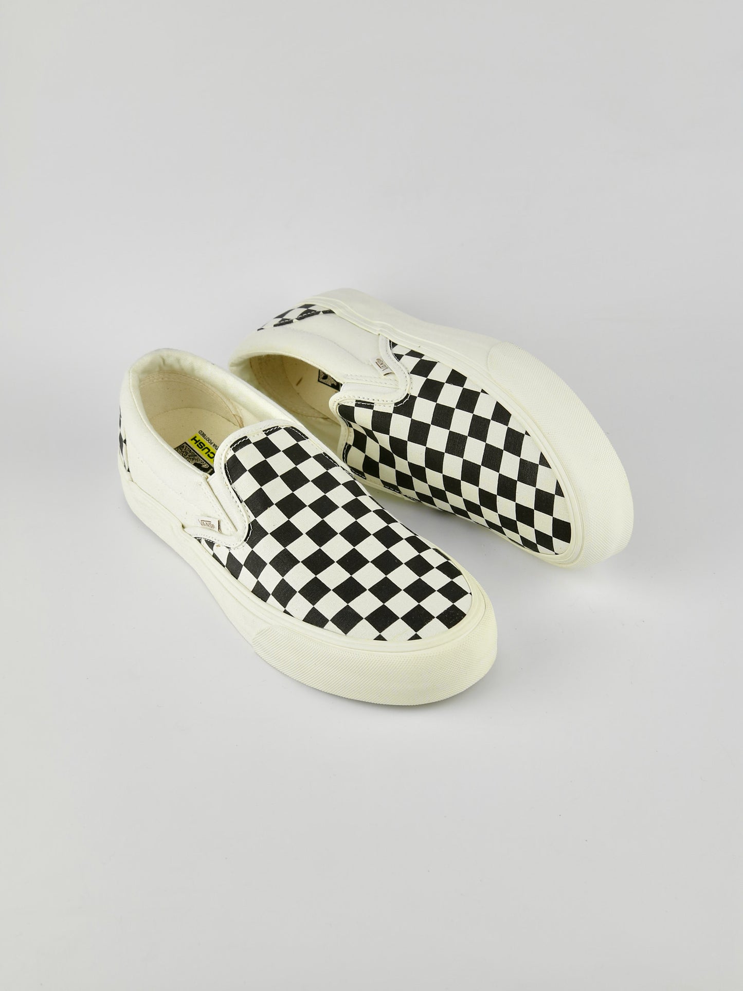 Vans Slip-on Checkerboard Tapered White VR3