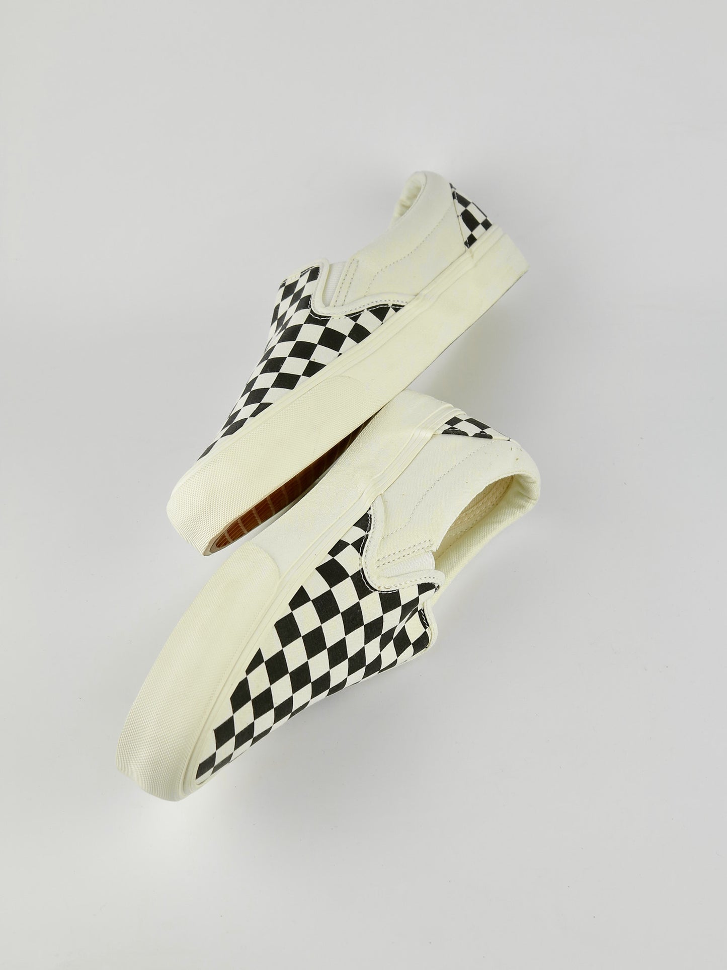 Vans Slip-on Checkerboard Tapered White VR3