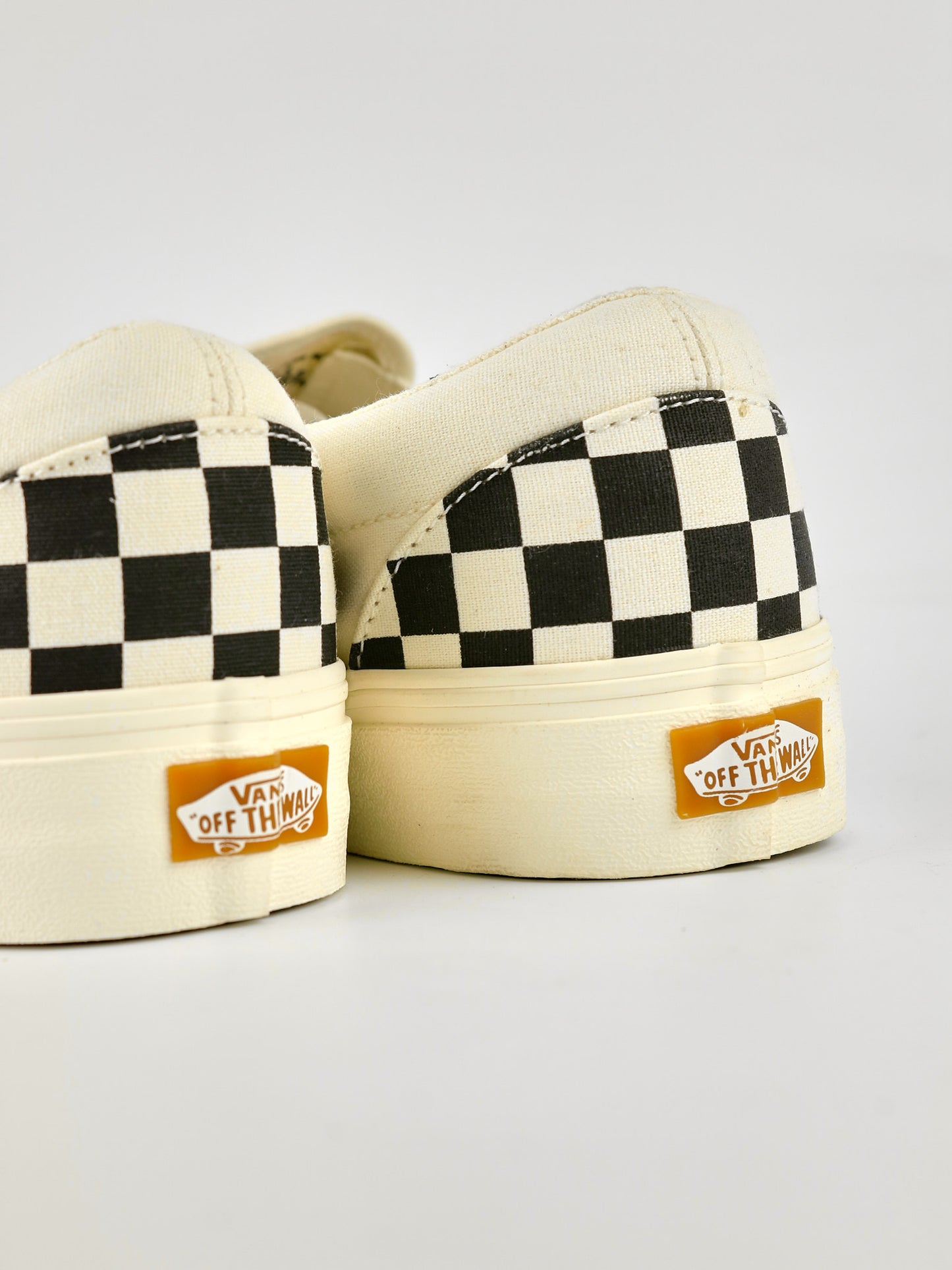 Vans Slip-on Checkerboard Tapered White VR3