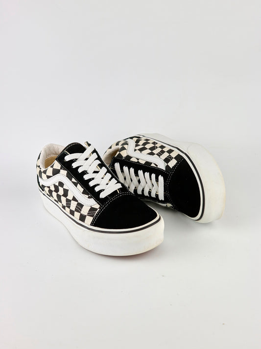 Vans Old Skool Platform Checkerboard