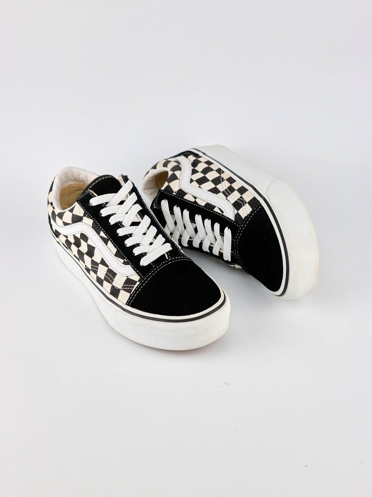 Vans Old Skool Platform Checkerboard