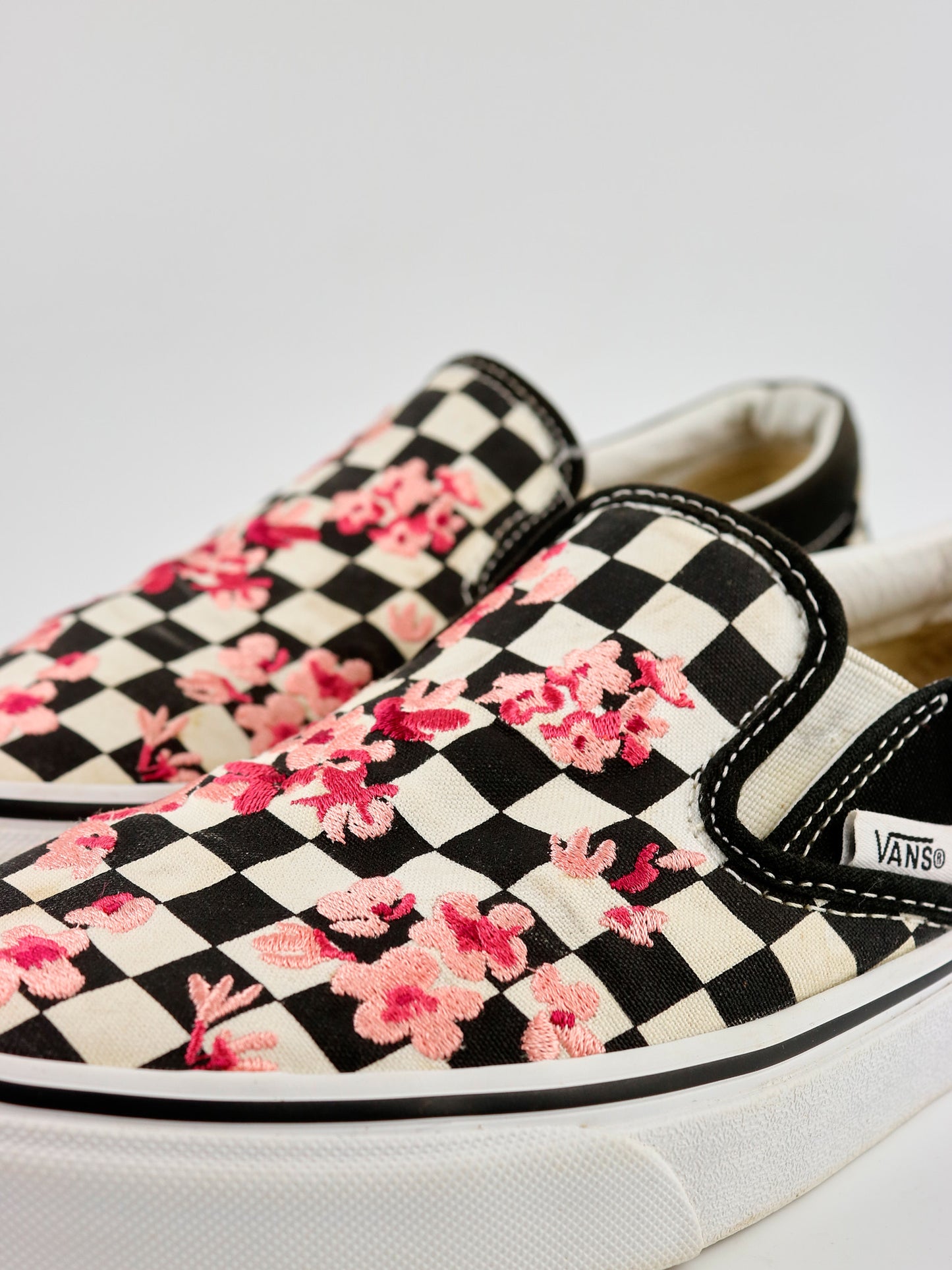 Vans Slip-on Checkerboard Cherry Blossom