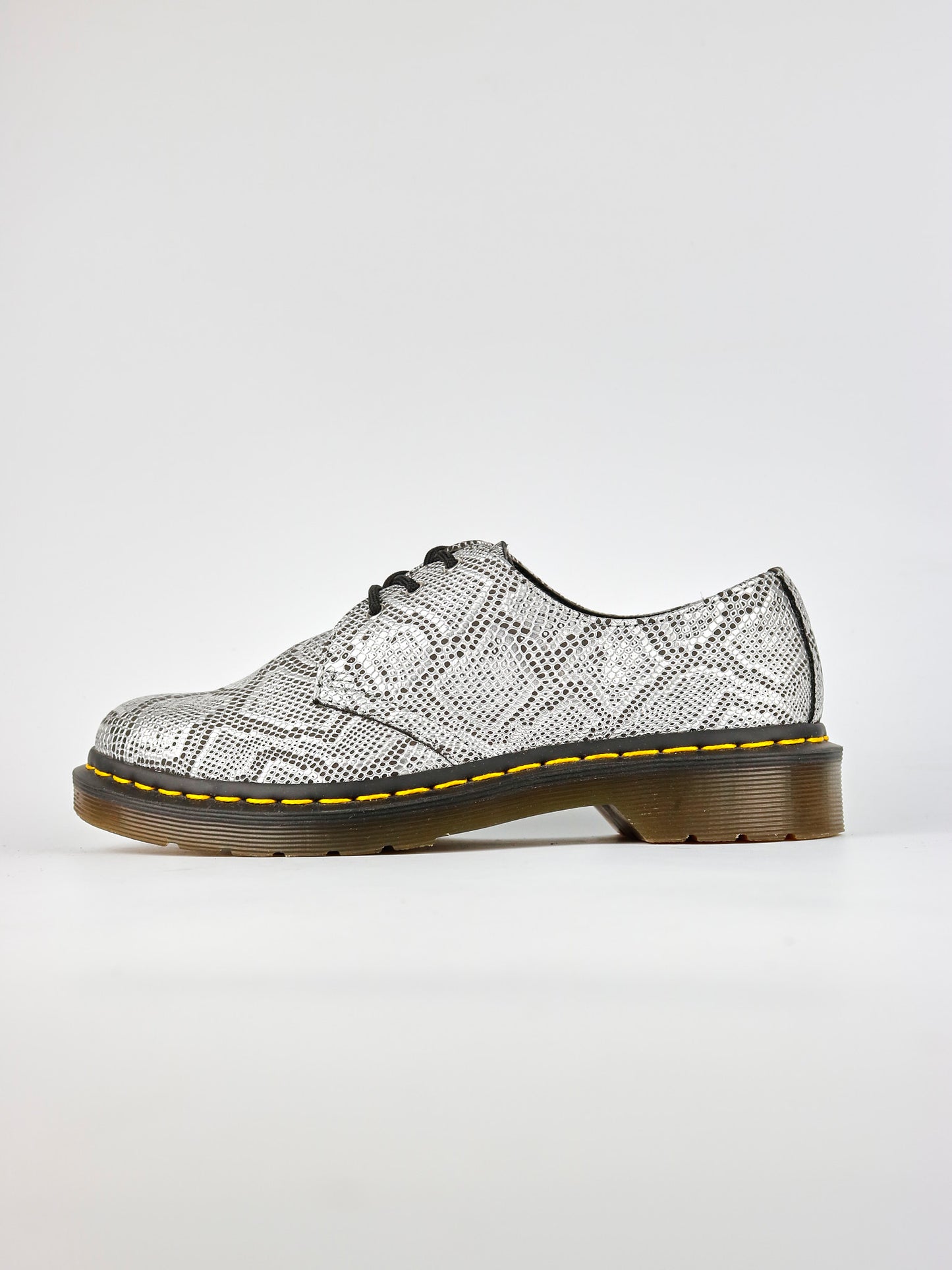 Dr. Martens 3 Eyelet 1461 Metallic Snake