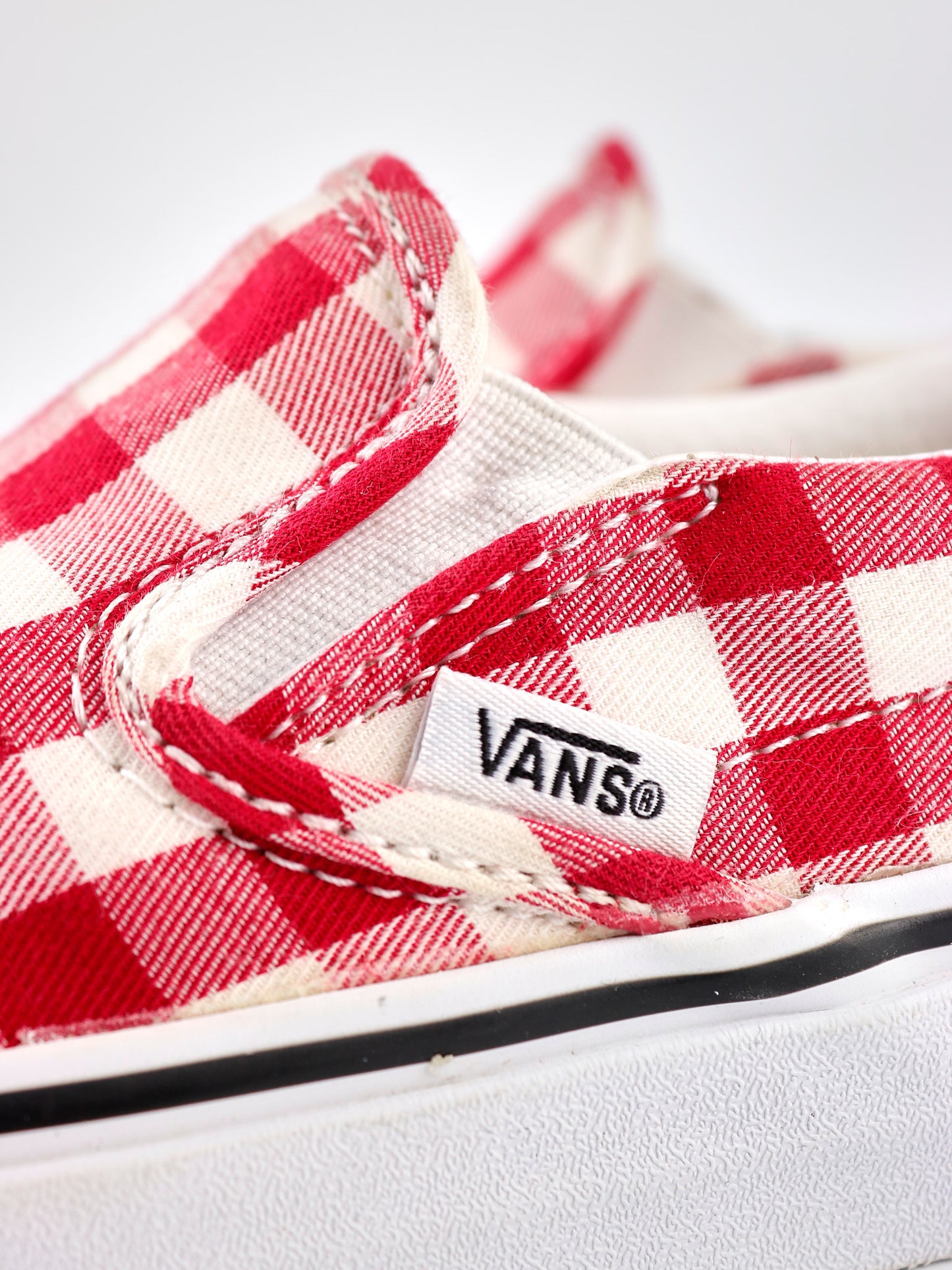 Vans Slip-on Chekerboard Red