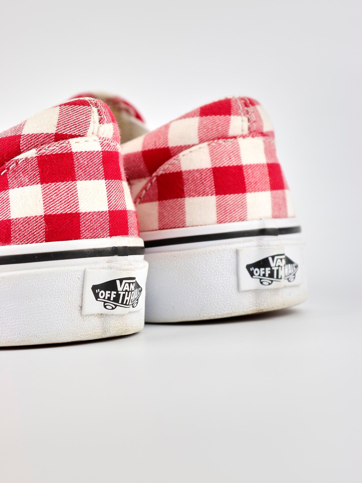 Vans Slip-on Chekerboard Red