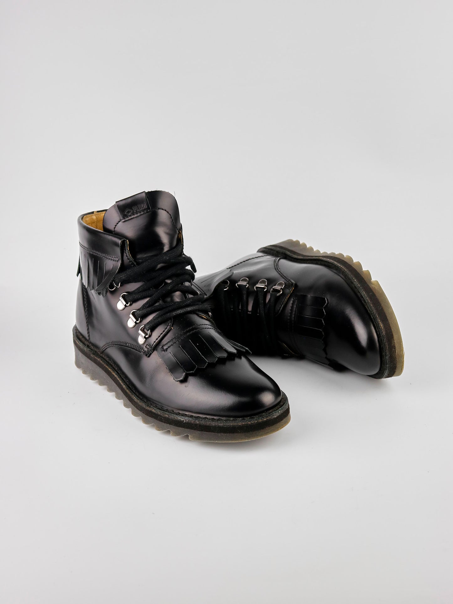 Palladium Black Leather Boots