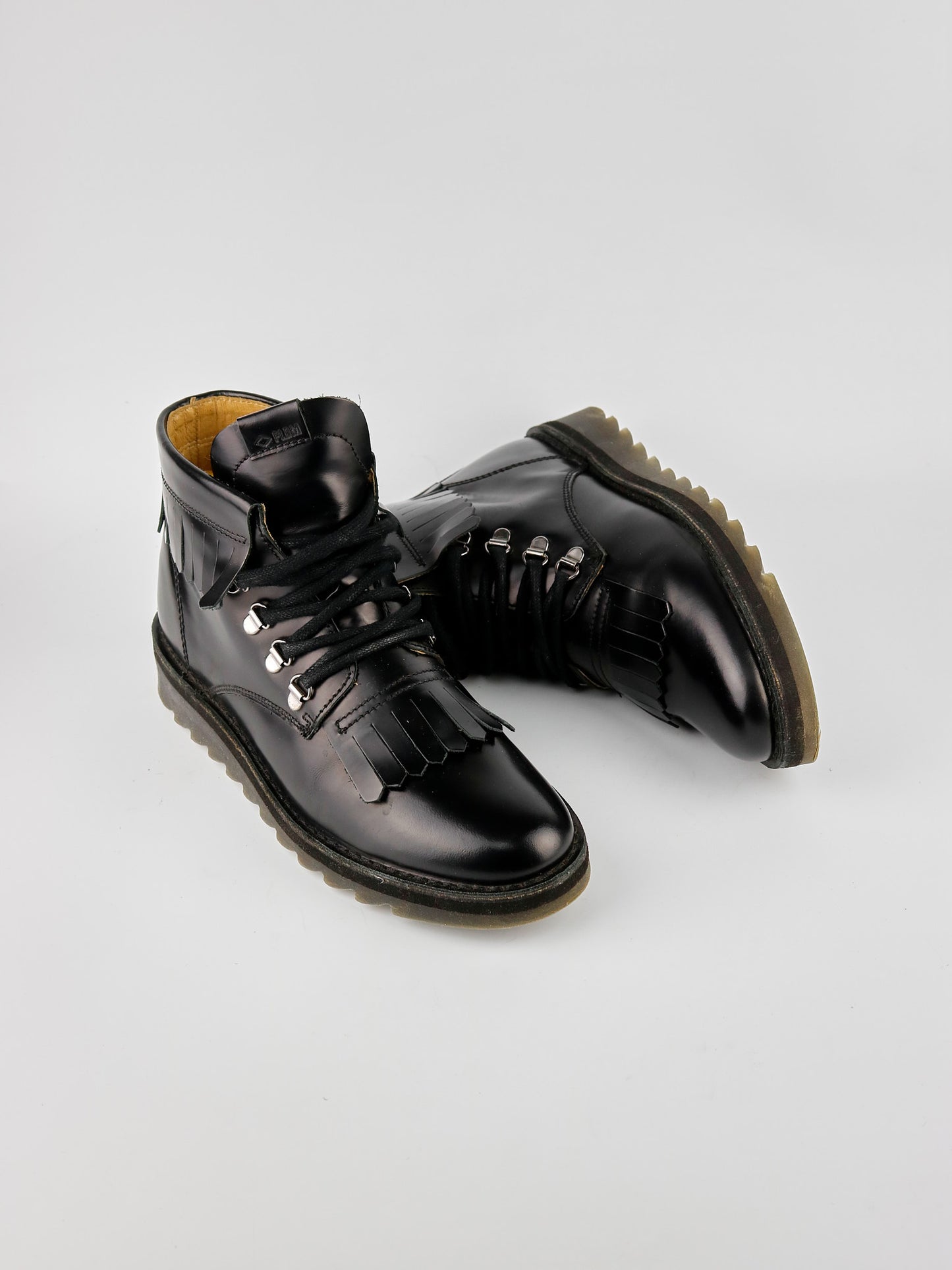 Palladium Black Leather Boots