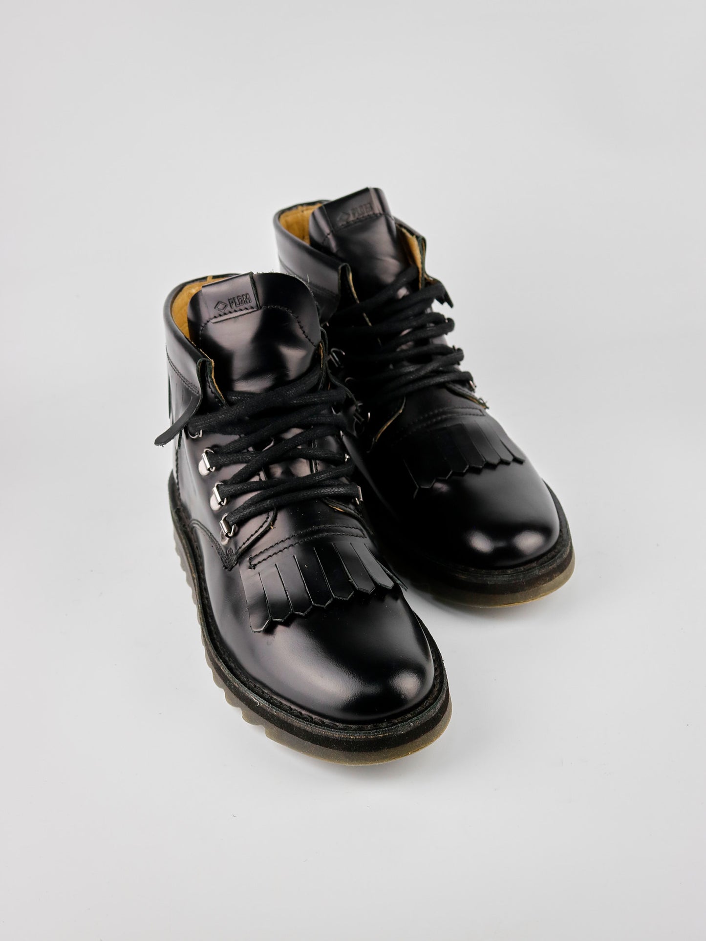 Palladium Black Leather Boots