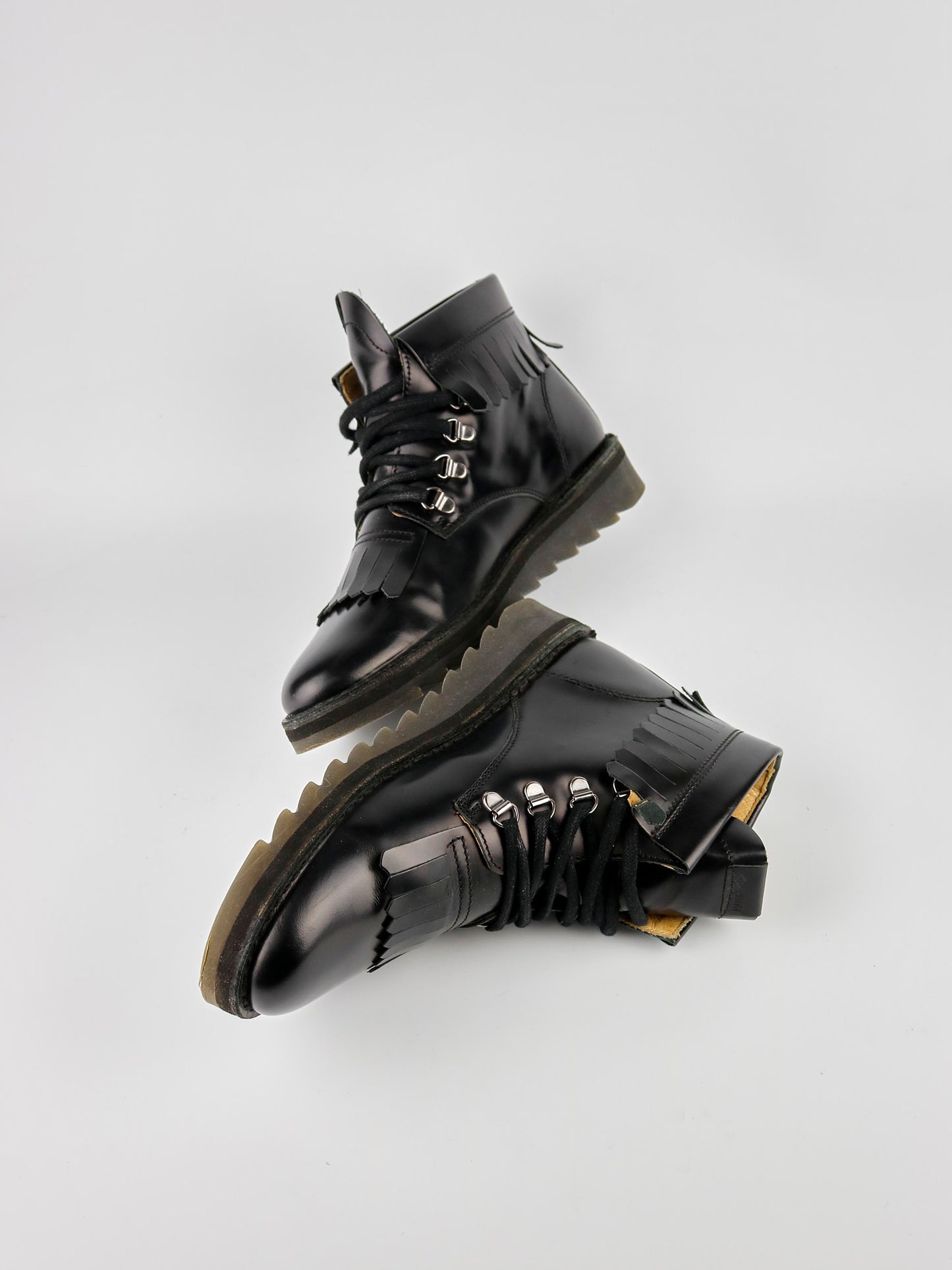 Palladium Black Leather Boots