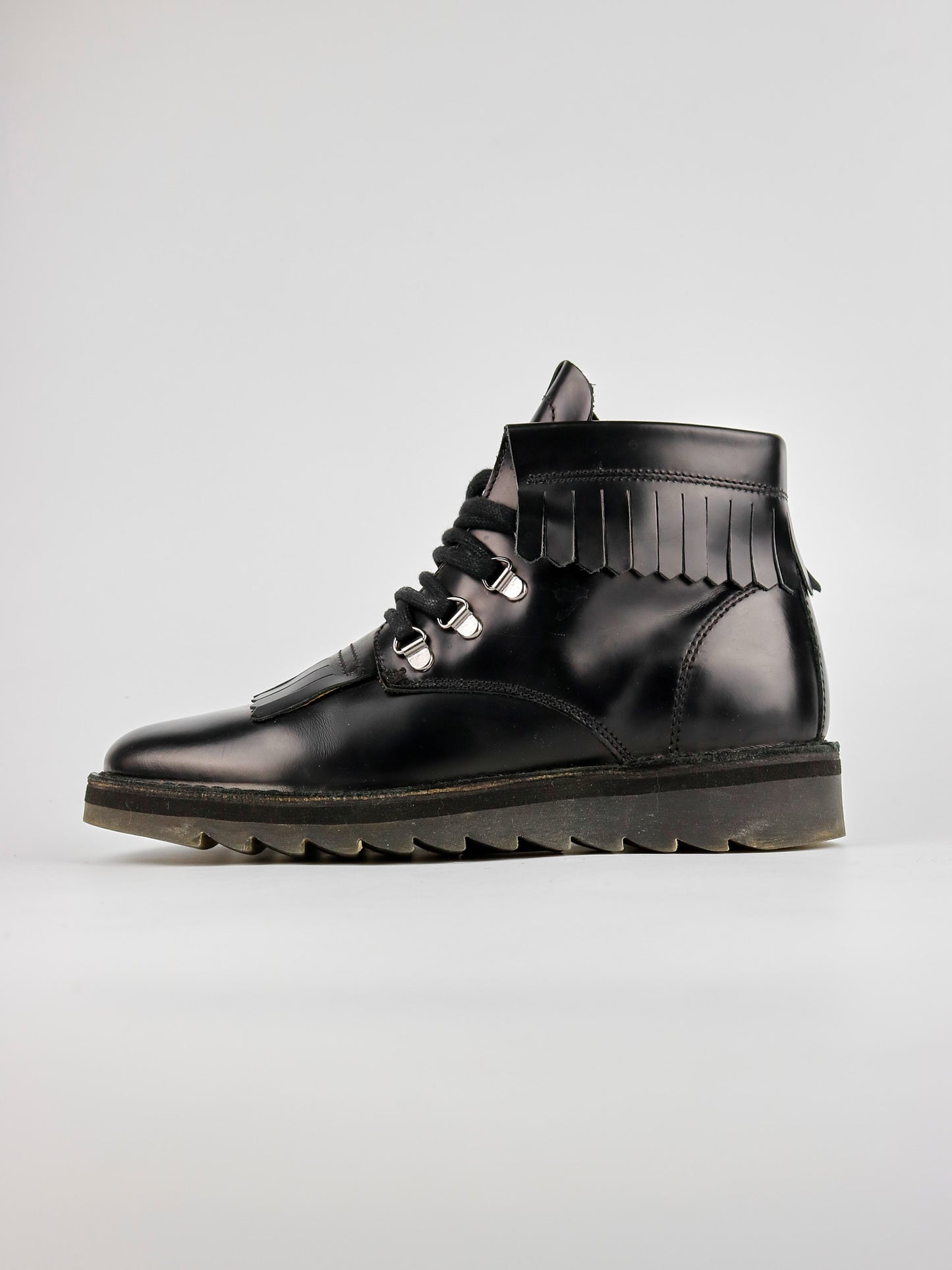 Palladium Black Leather Boots