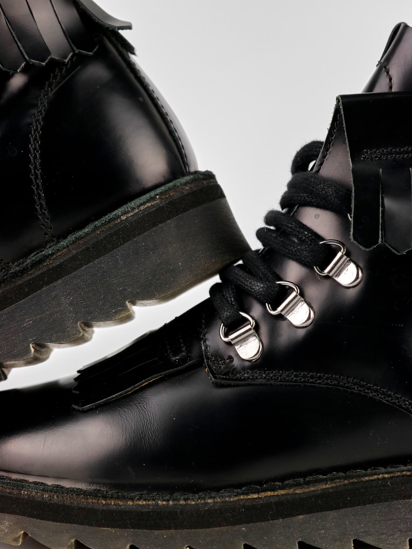 Palladium Black Leather Boots