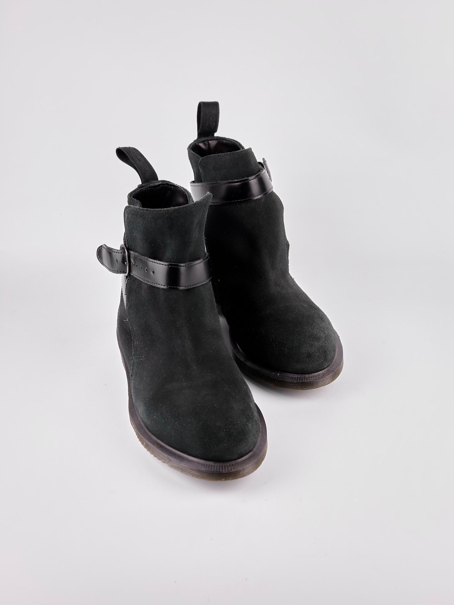 Dr. Martens Teresa Black Hi Suede