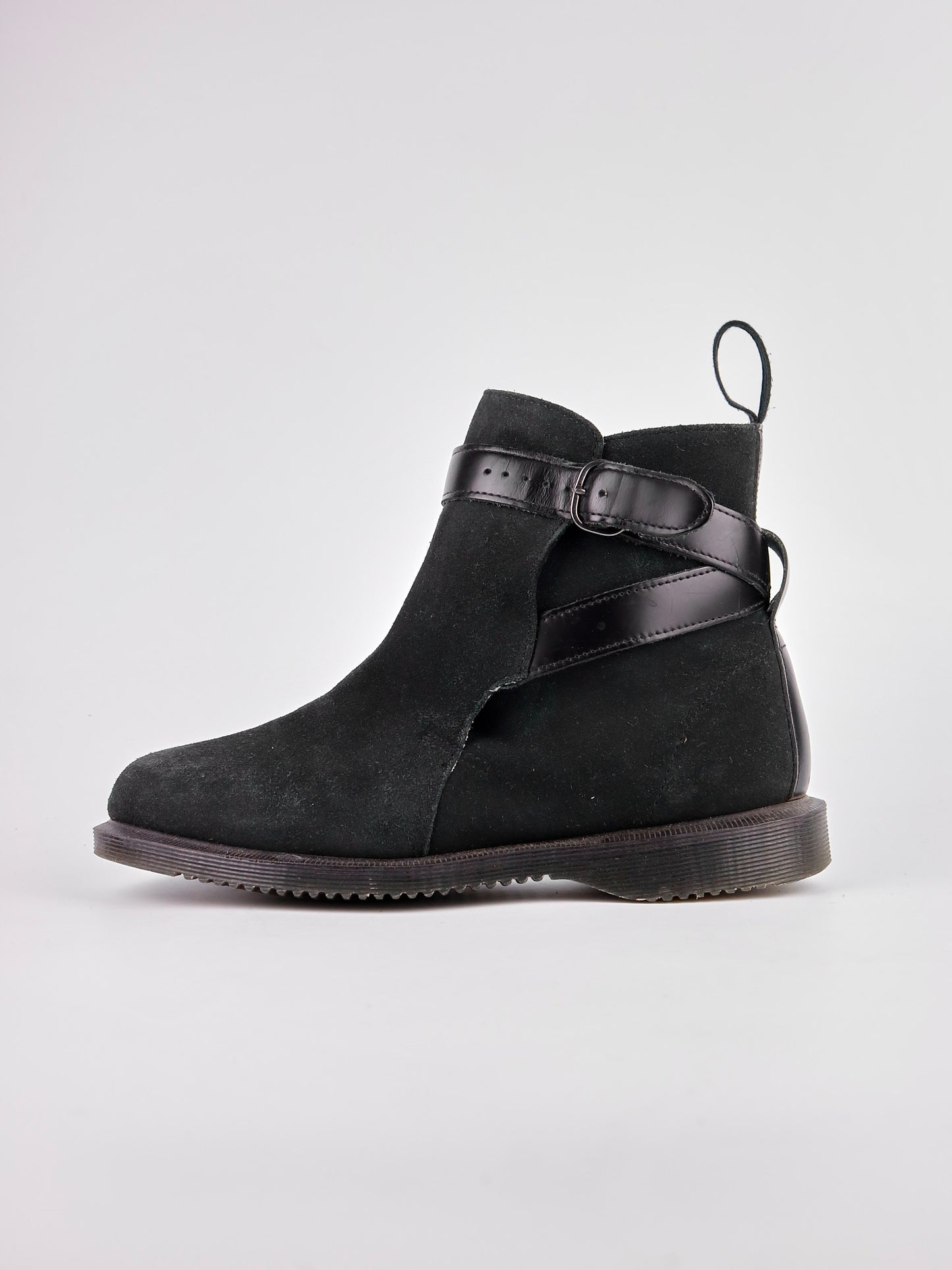 Dr. Martens Teresa Black Hi Suede