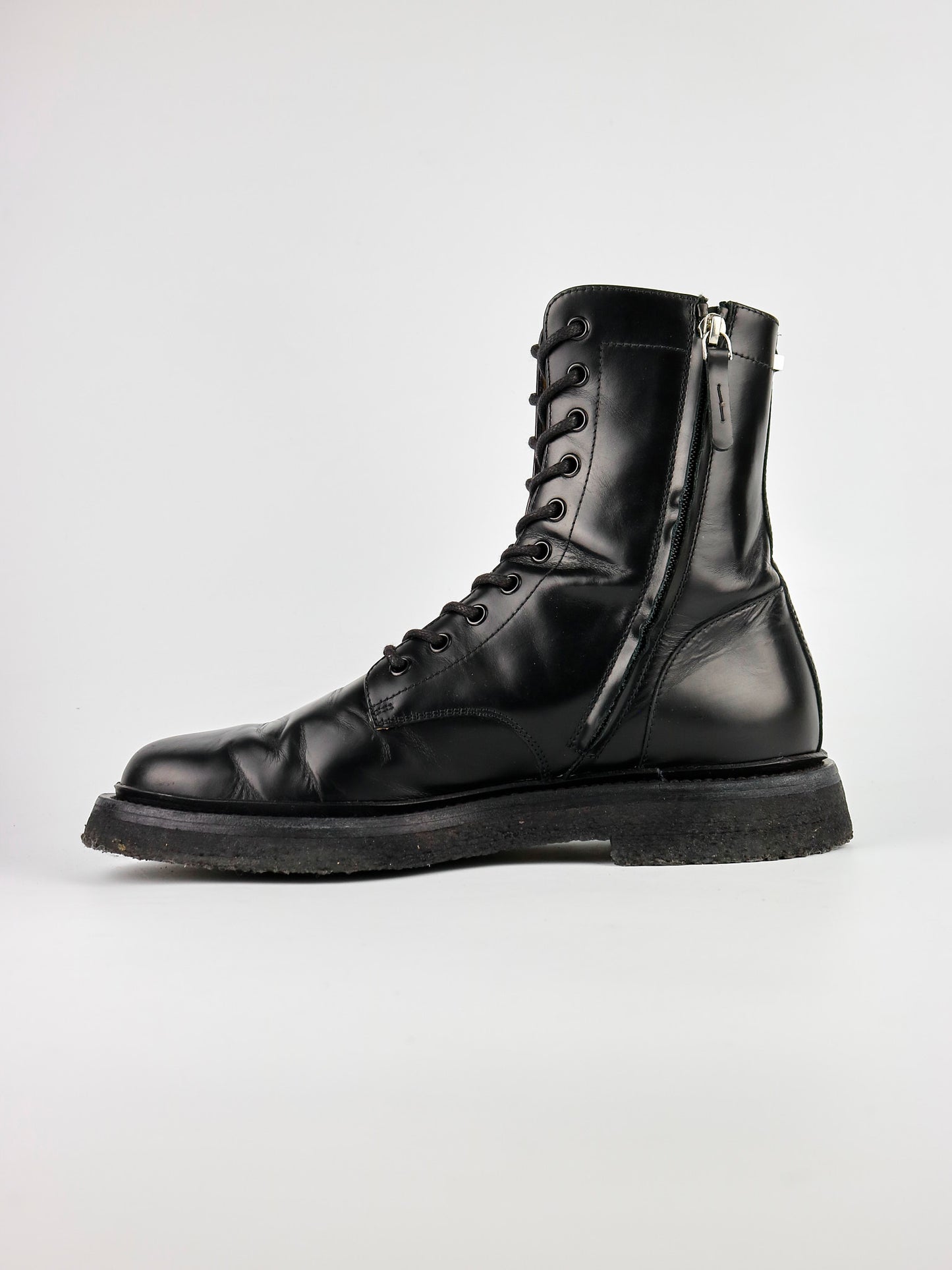 New Standart Leather Boots Made In Italy