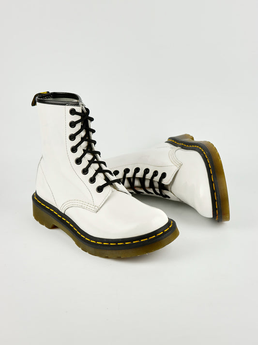 Dr. Martens 1460W Patent White