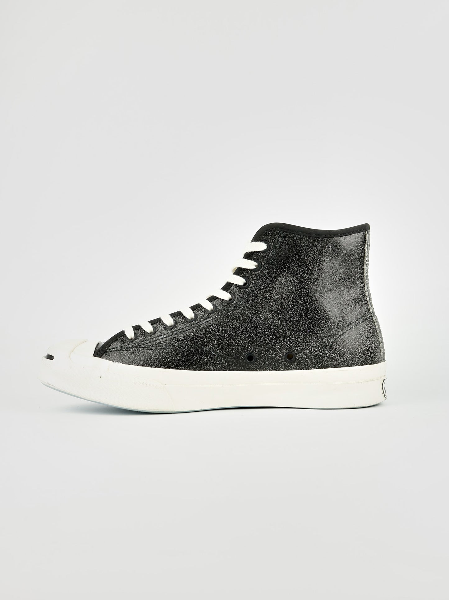 Converse Jack Purcell Suede Mid Grey