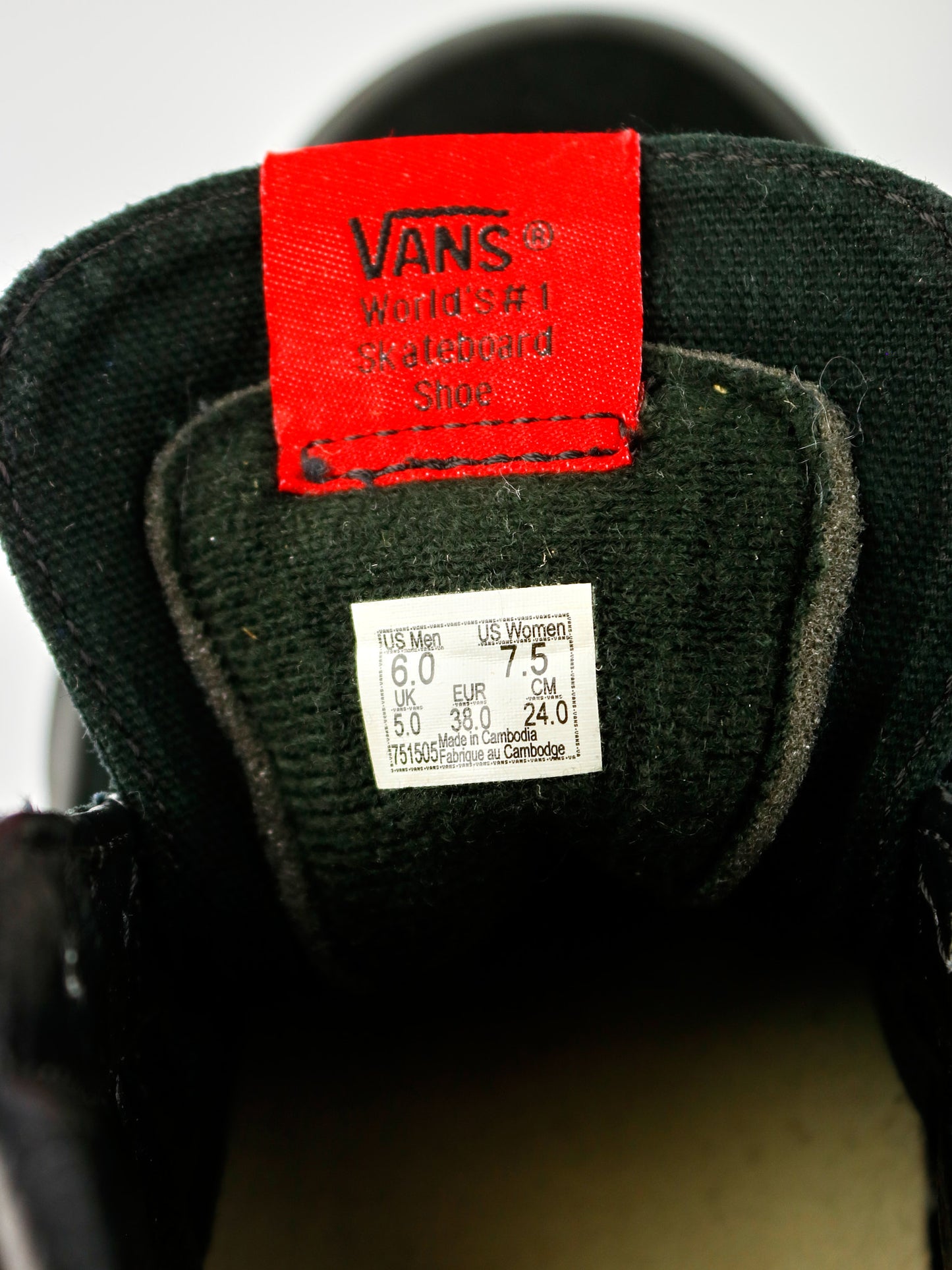 Vans Sk8-Hi Black Suede