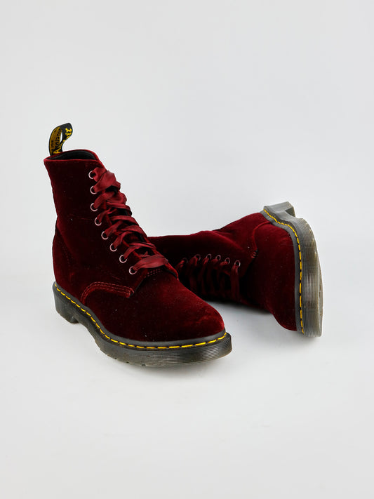 Dr. Martens 1460 Pascal Red Velvet