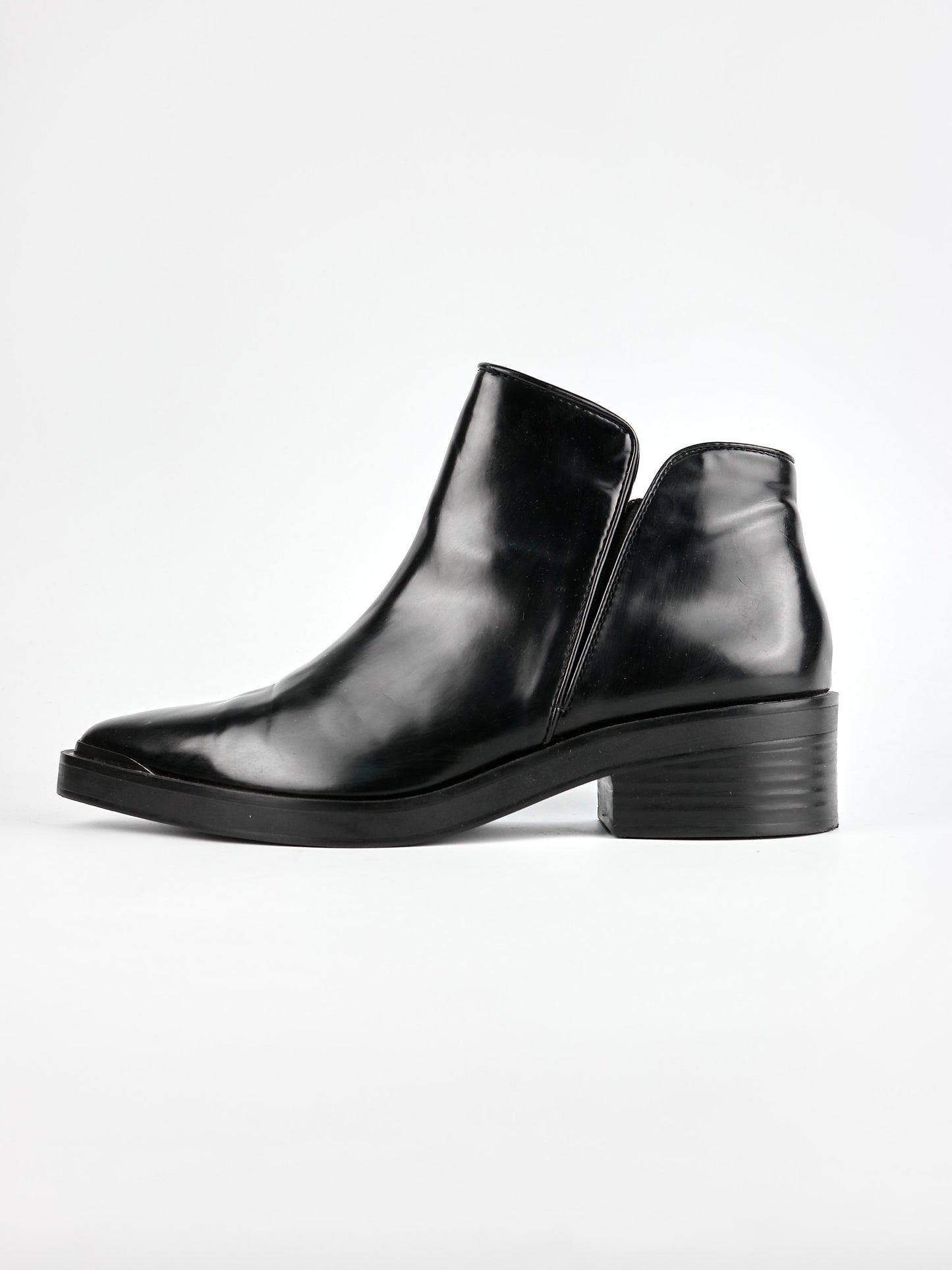 Zara Basic Leather Boots