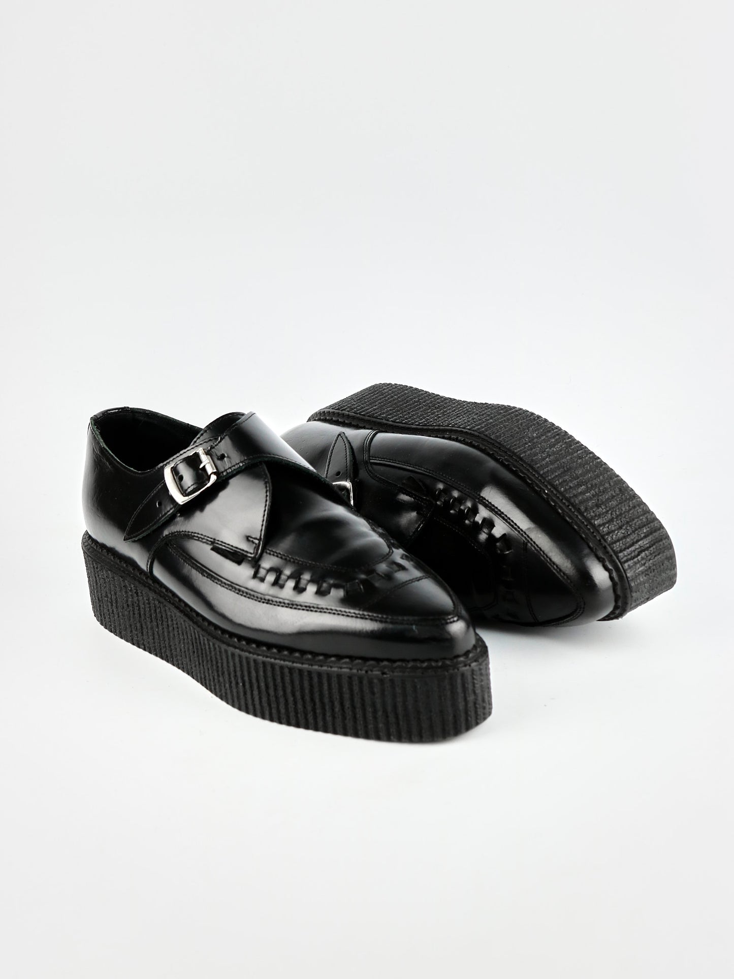 Underground Buckle Creeper Shoes