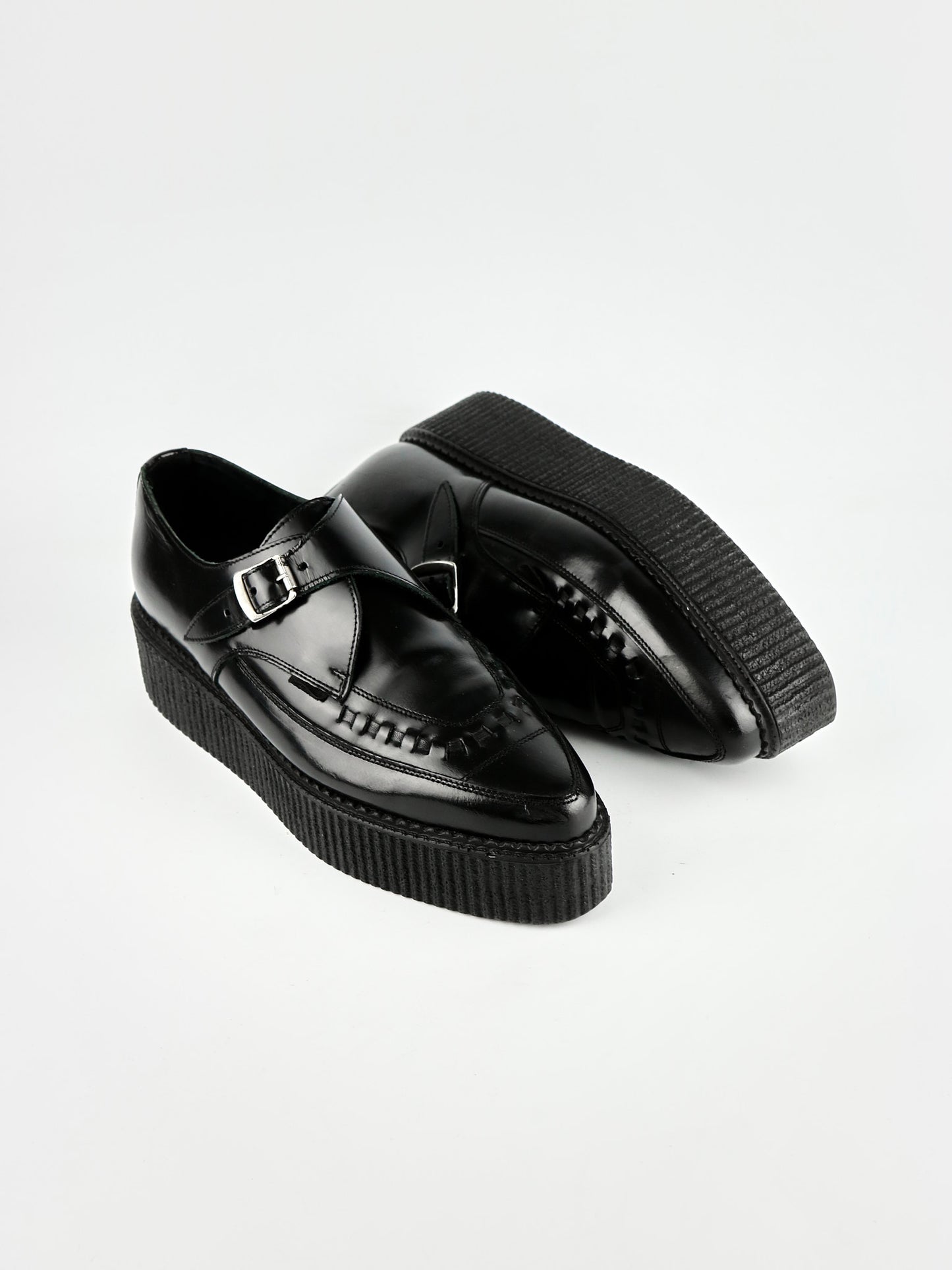 Underground Buckle Creeper Shoes