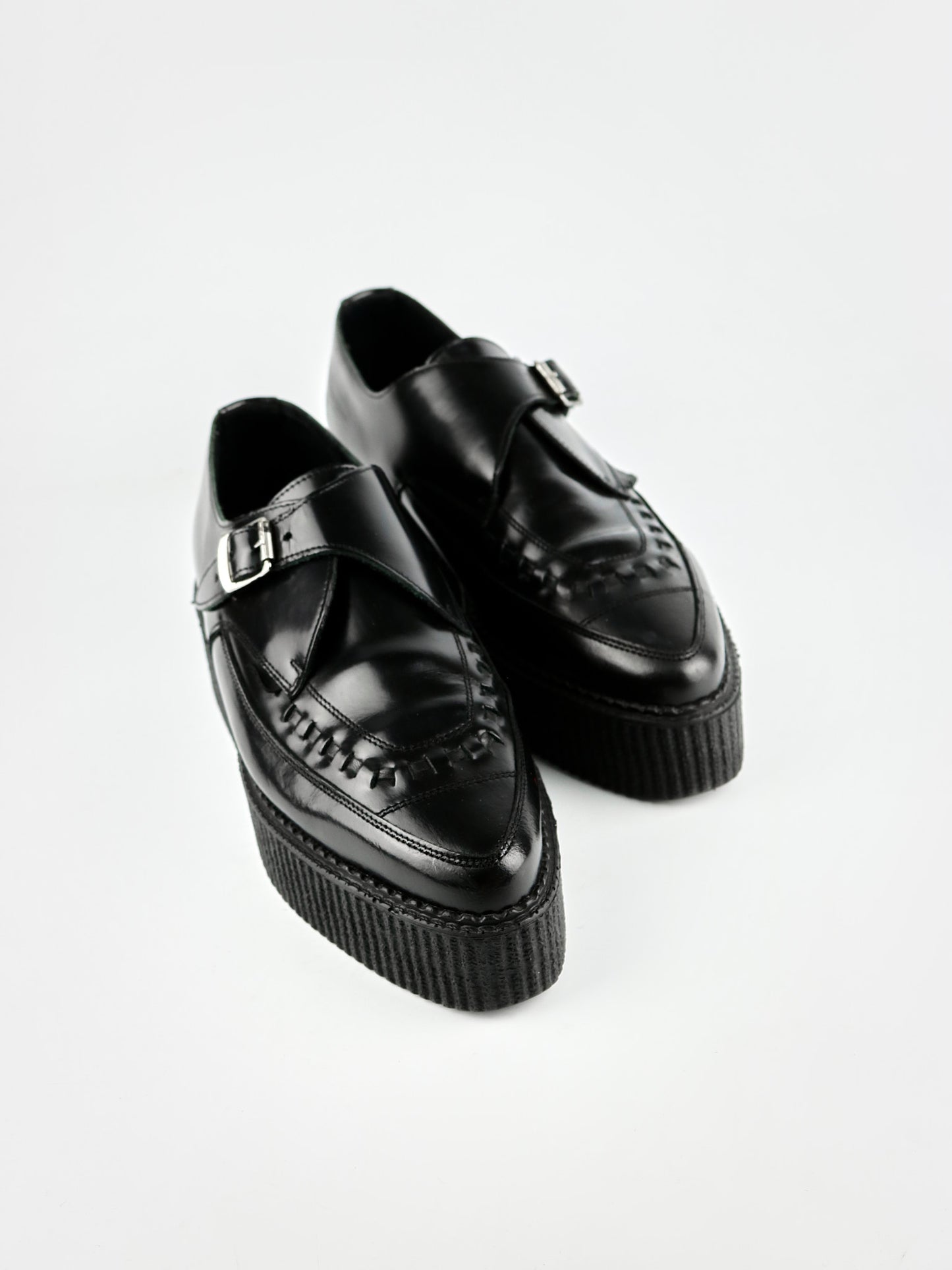 Underground Buckle Creeper Shoes